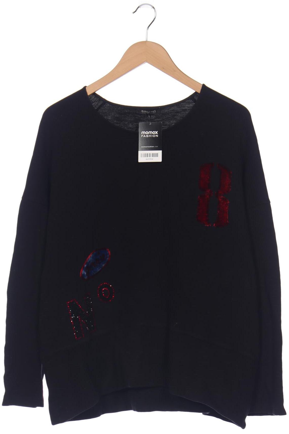 

Margittes Damen Pullover, schwarz, Gr. 38