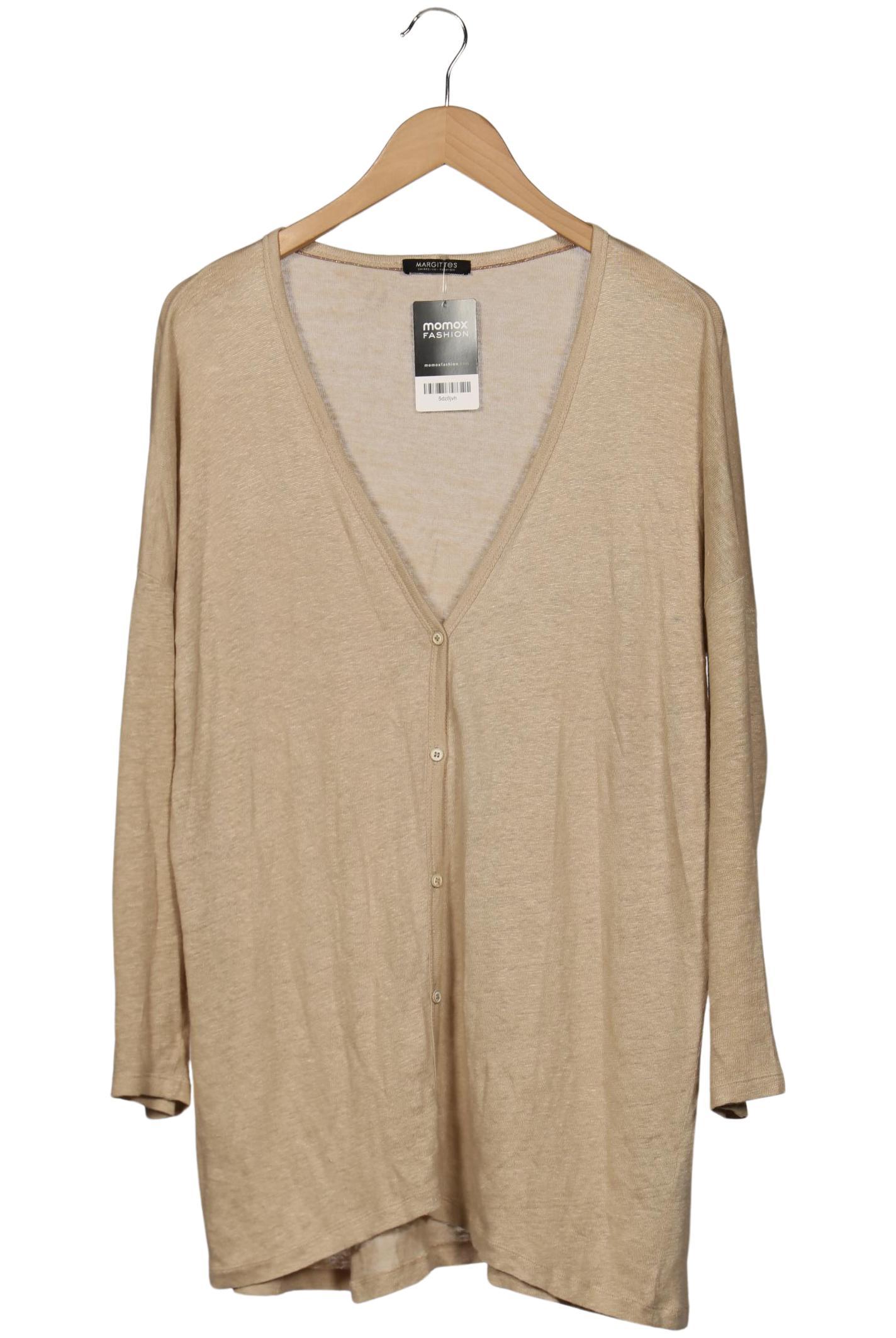 

Margittes Damen Strickjacke, beige, Gr. 44