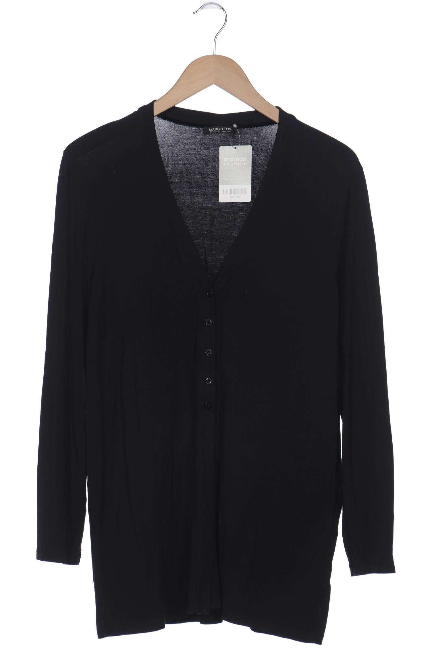 

Margittes Damen Strickjacke, schwarz, Gr. 44