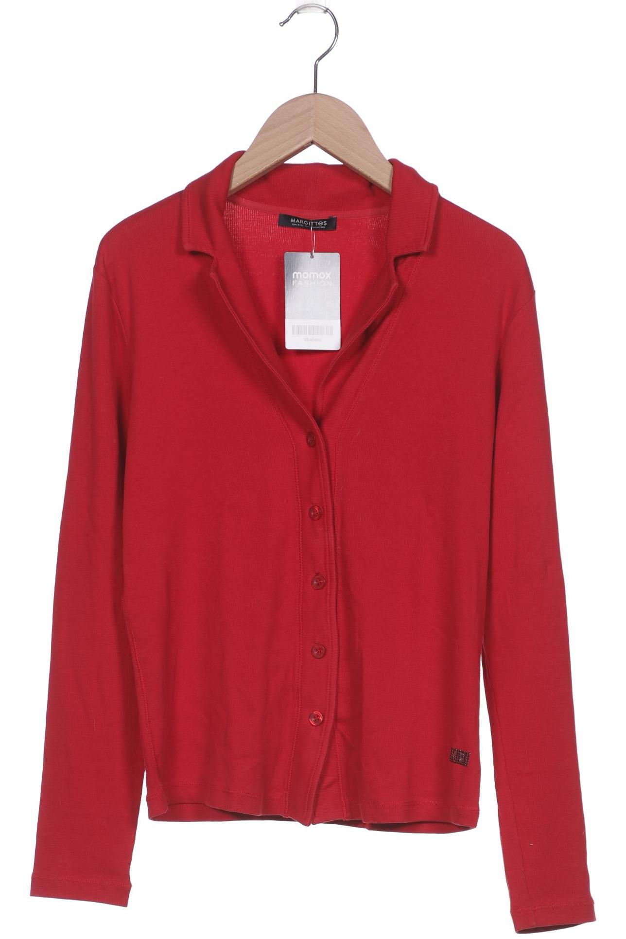 

Margittes Damen Strickjacke, rot, Gr. 38