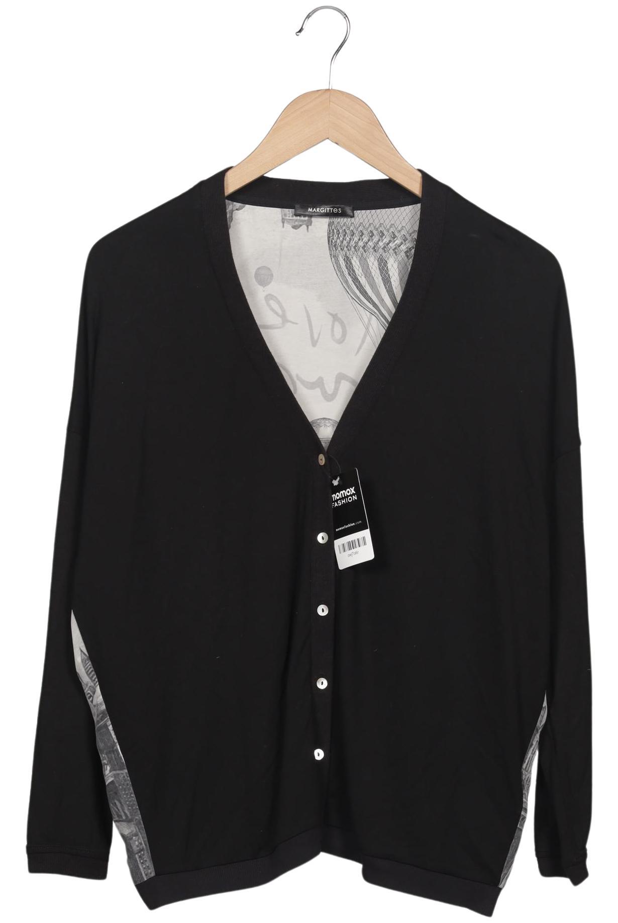 

Margittes Damen Strickjacke, schwarz, Gr. 36