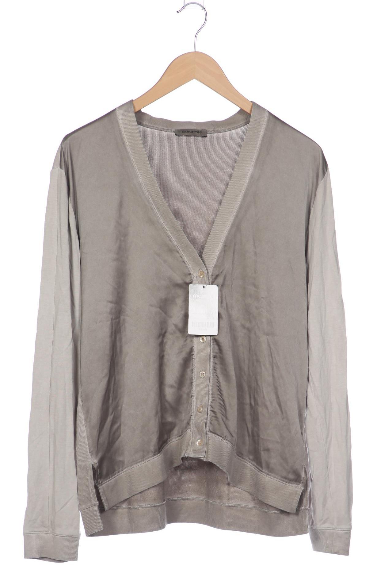 

Margittes Damen Strickjacke, grau, Gr. 38
