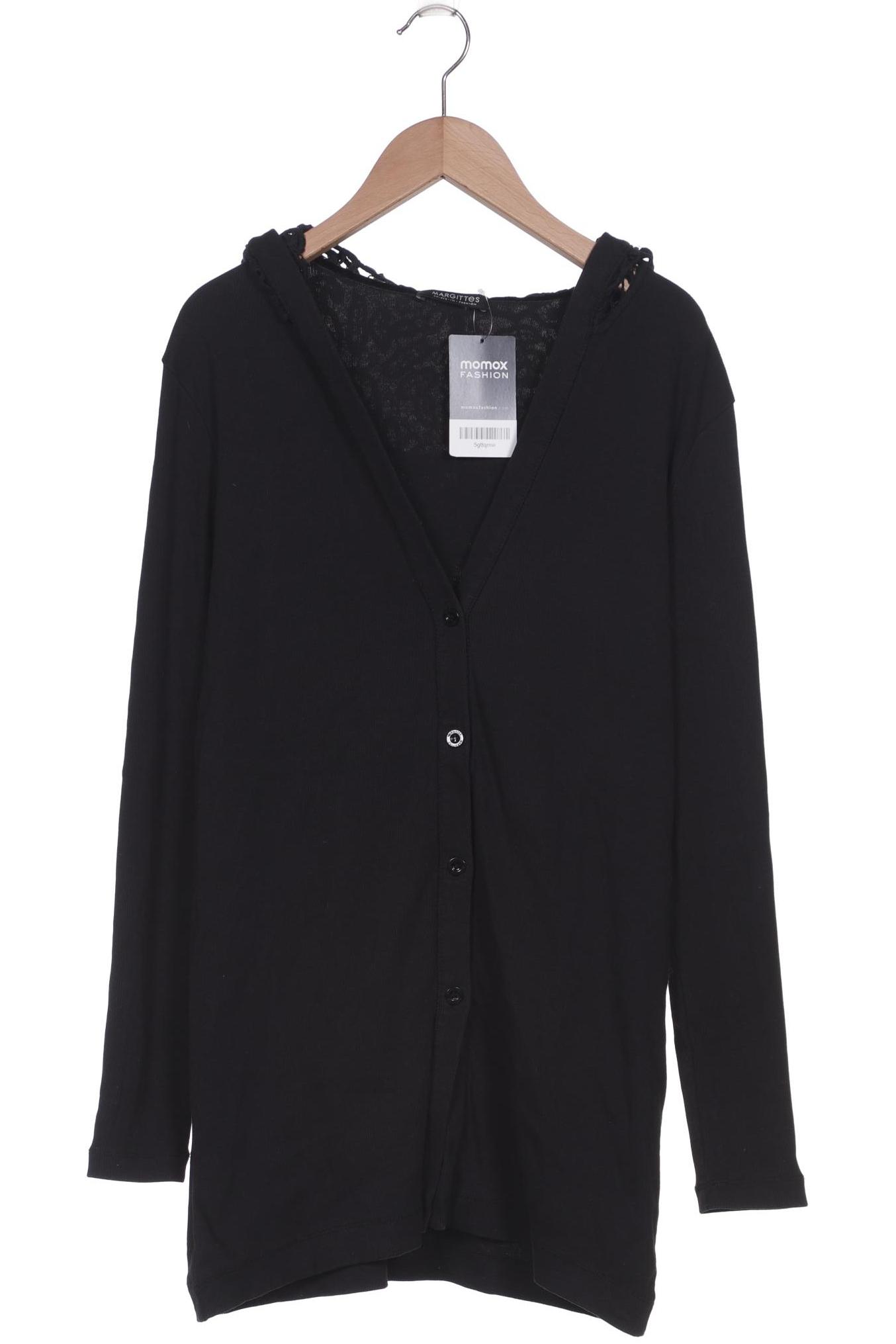 

Margittes Damen Strickjacke, schwarz, Gr. 38