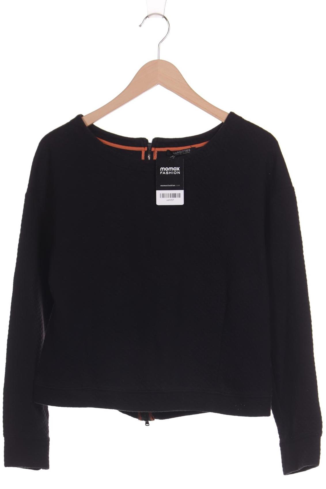 

Margittes Damen Sweatshirt, schwarz, Gr. 40