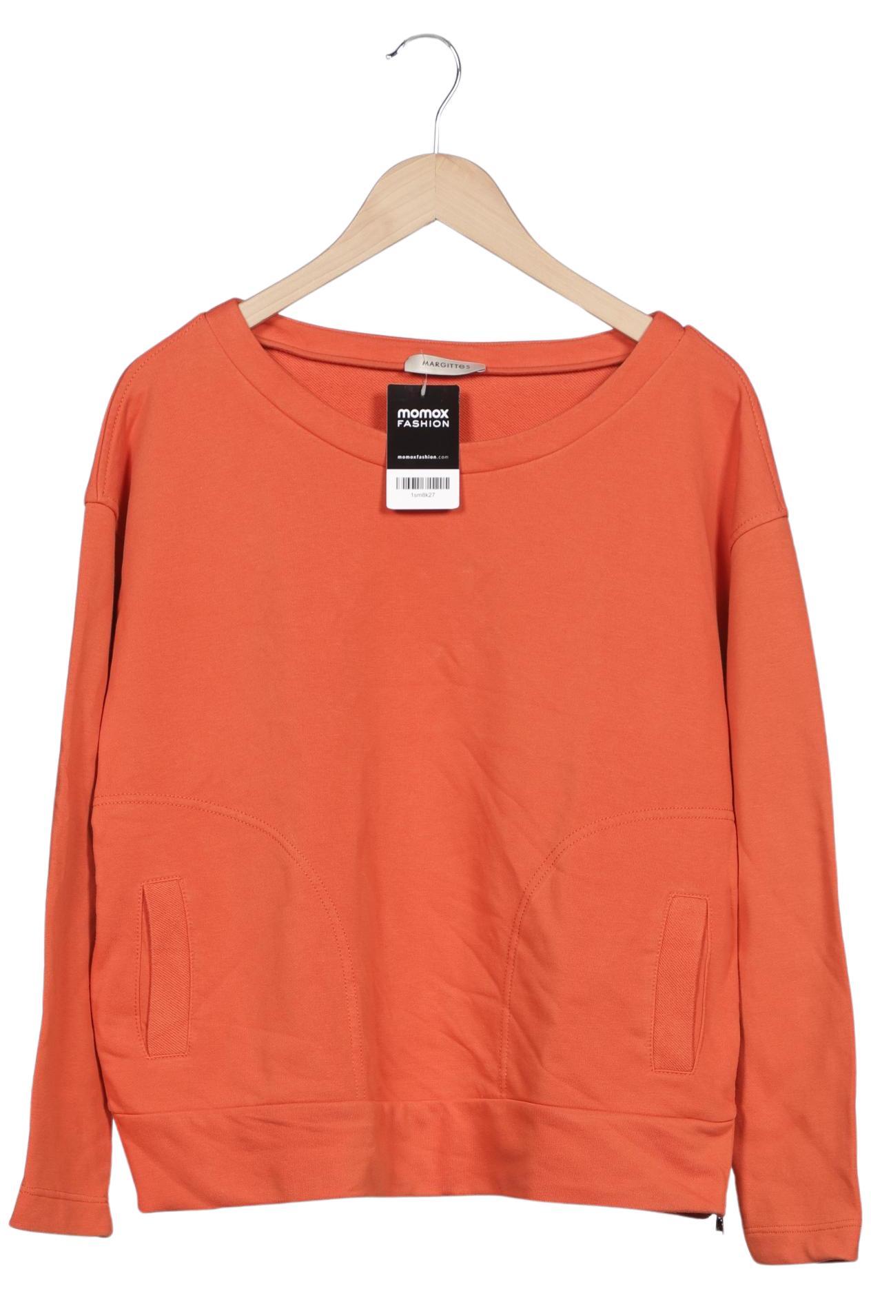 

Margittes Damen Sweatshirt, orange, Gr. 38