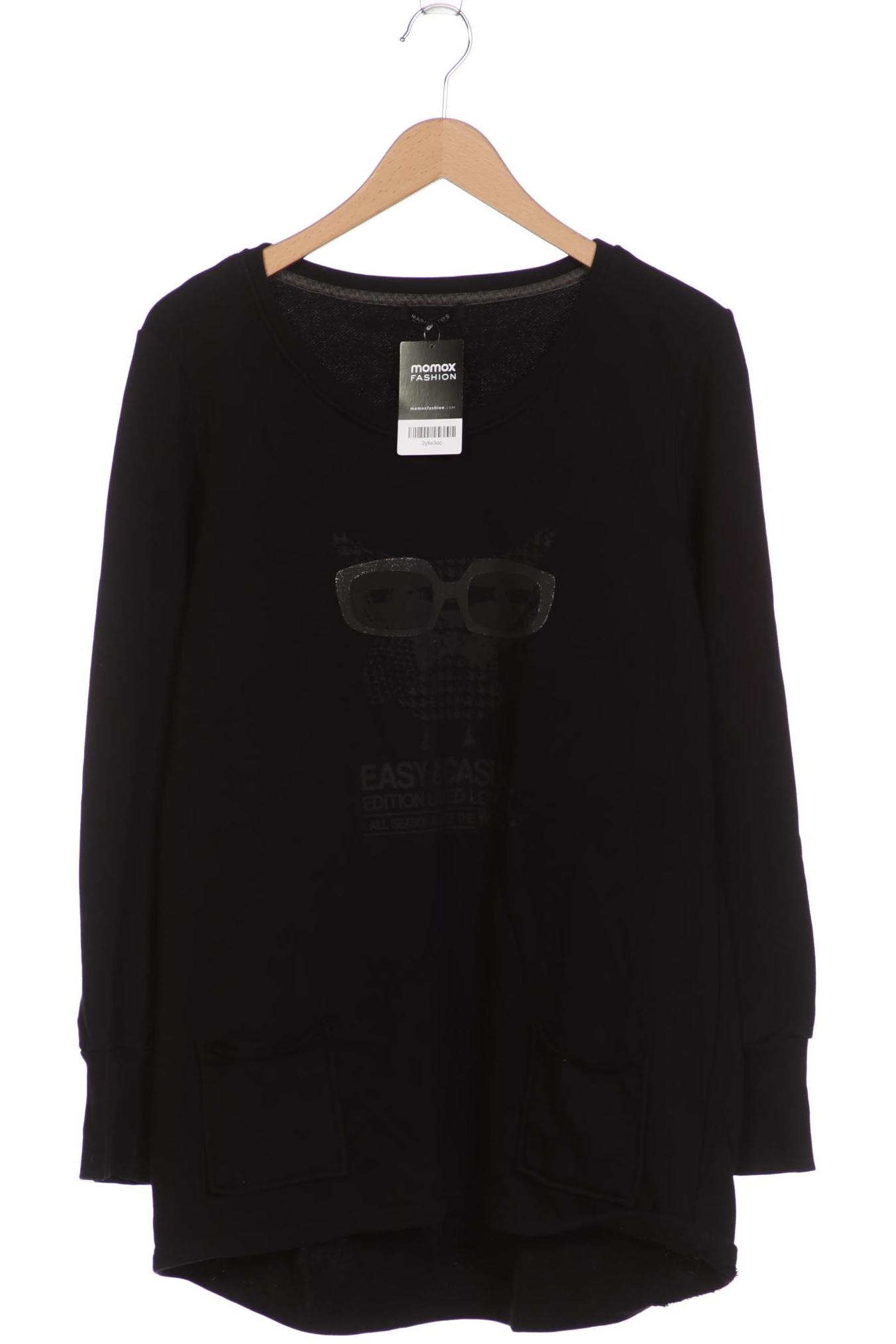 

MARGITTES Damen Sweatshirt, schwarz