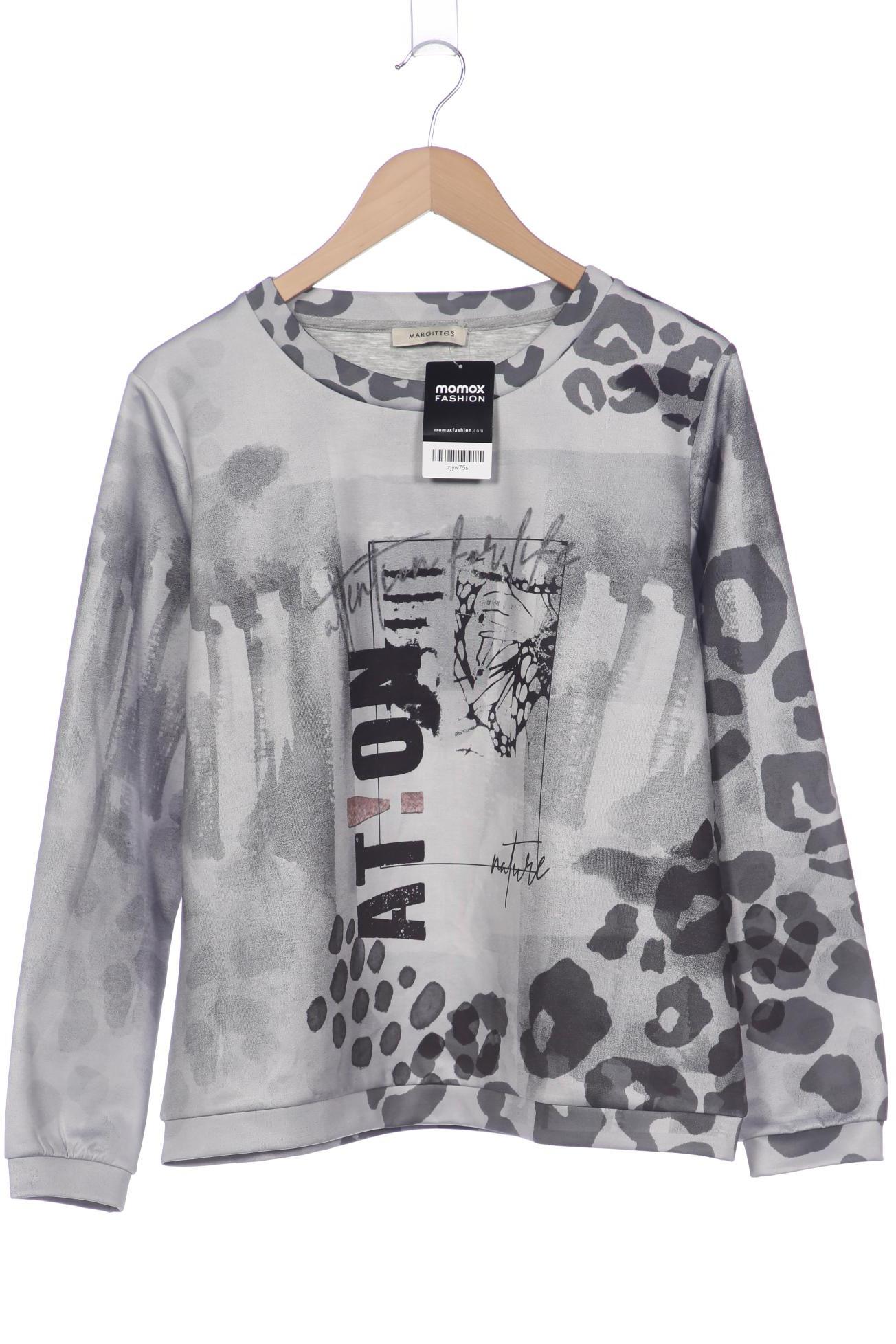 

Margittes Damen Sweatshirt, grau, Gr. 40