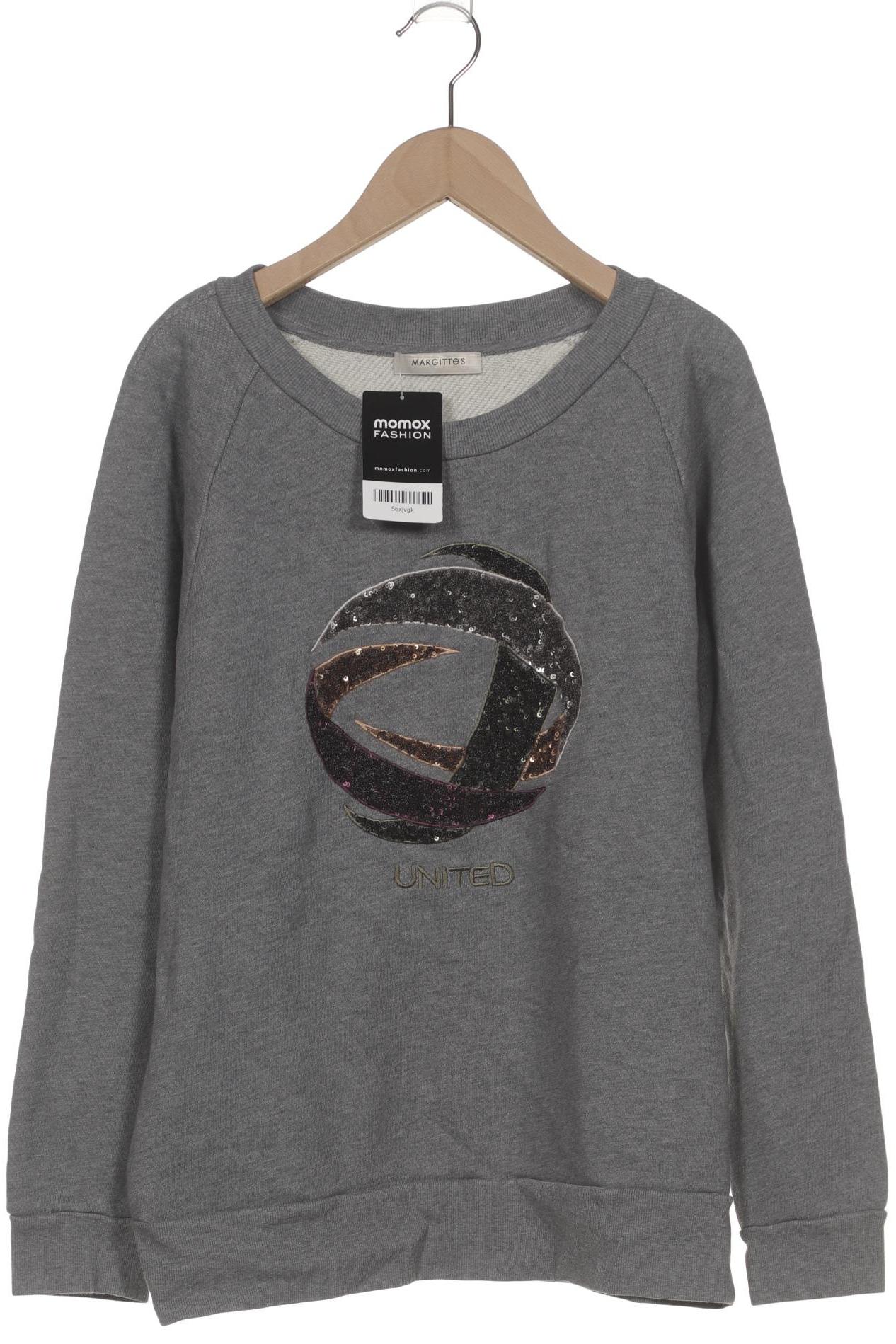 

Margittes Damen Sweatshirt, grau, Gr. 42