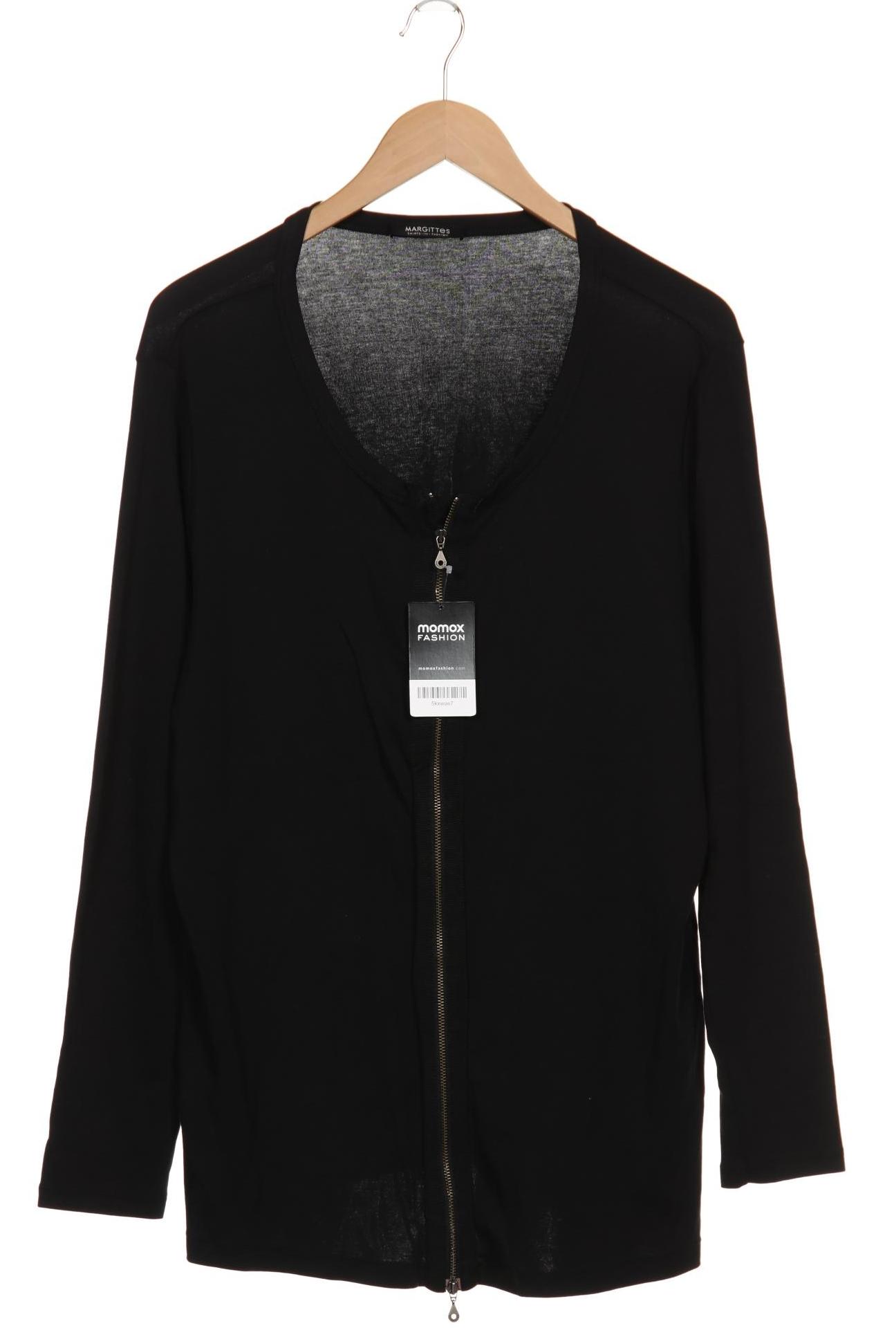 

Margittes Damen Sweatshirt, schwarz, Gr. 46