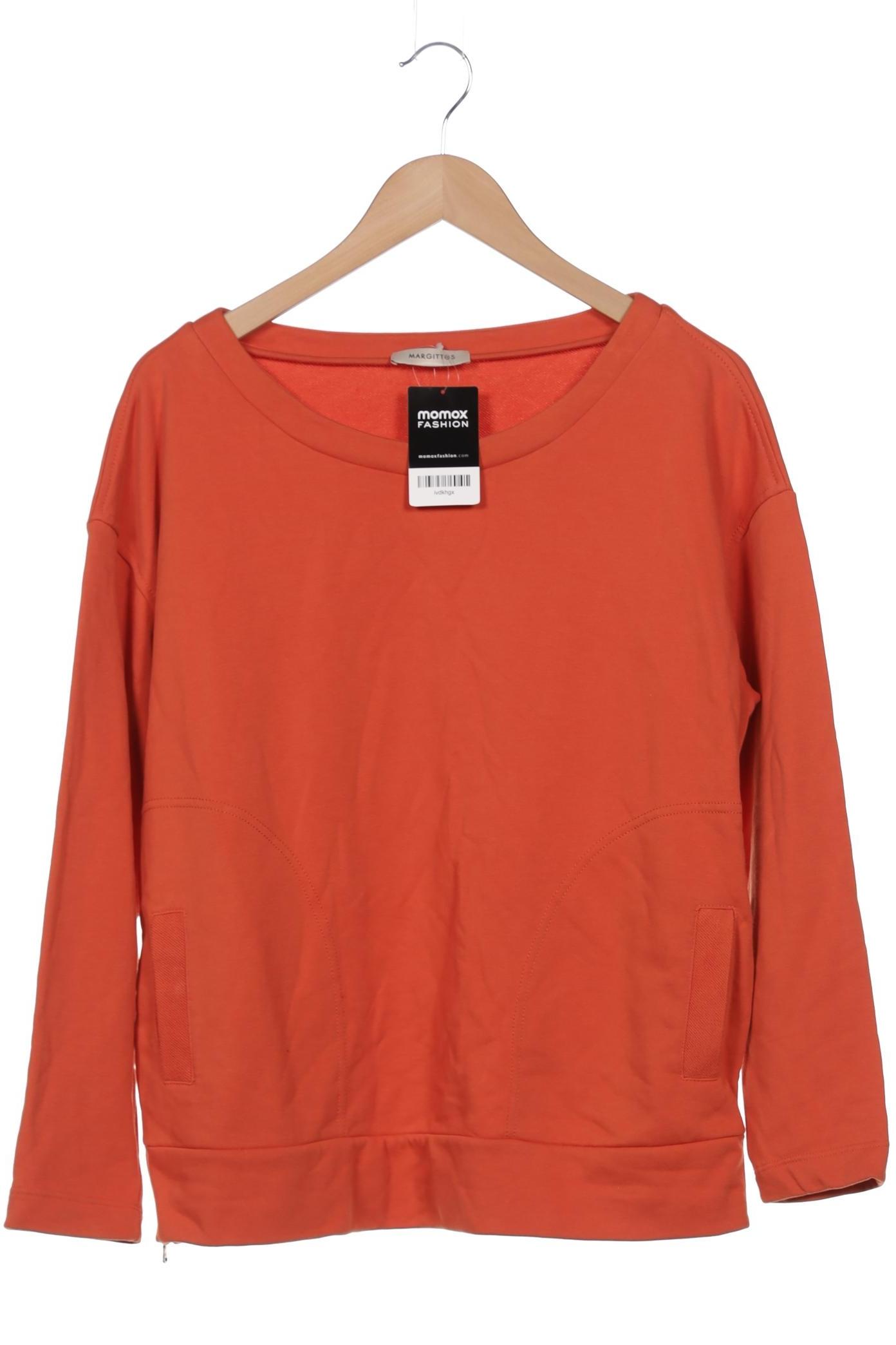 

Margittes Damen Sweatshirt, orange, Gr. 44