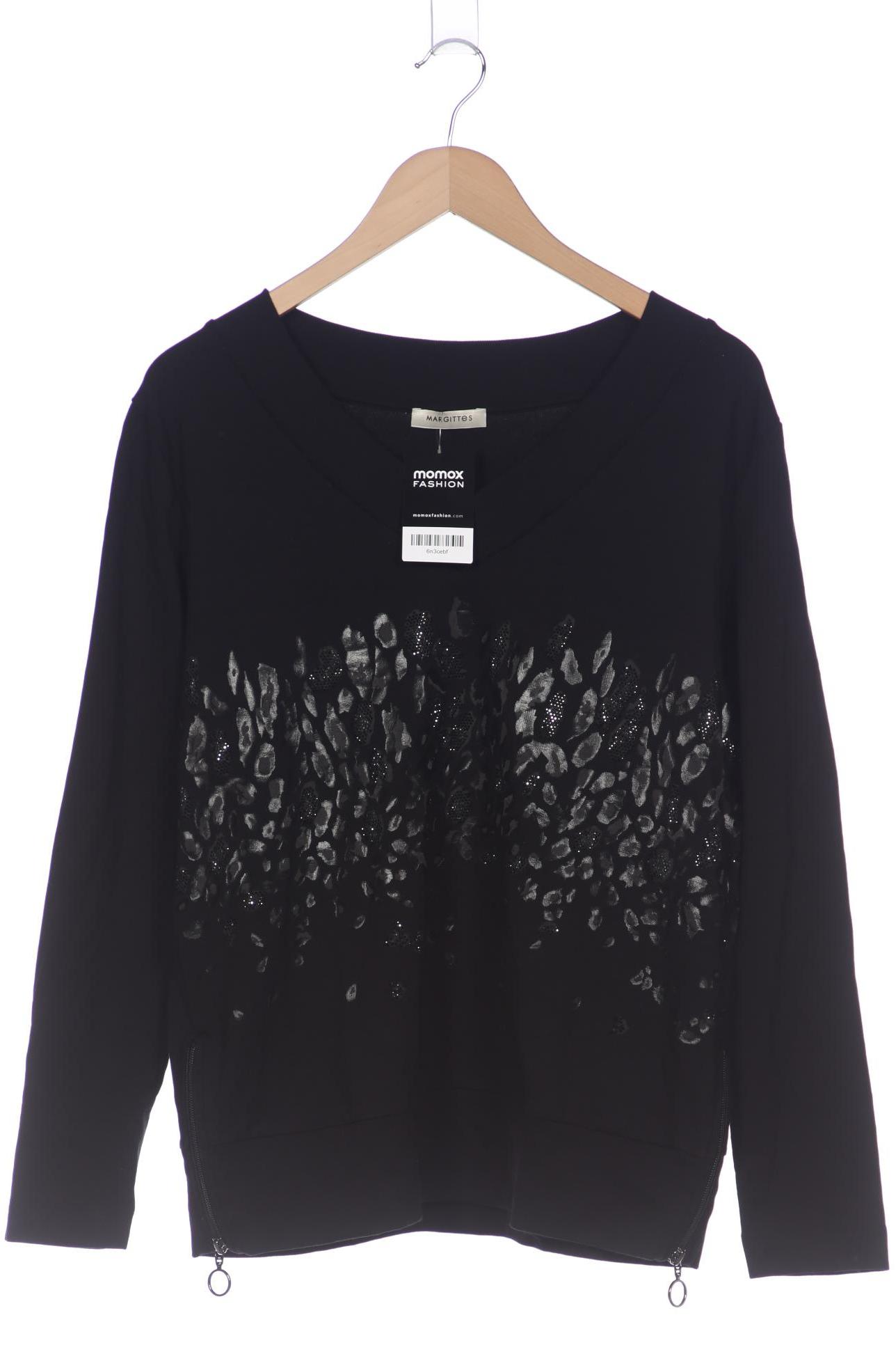 

Margittes Damen Sweatshirt, schwarz, Gr. 40