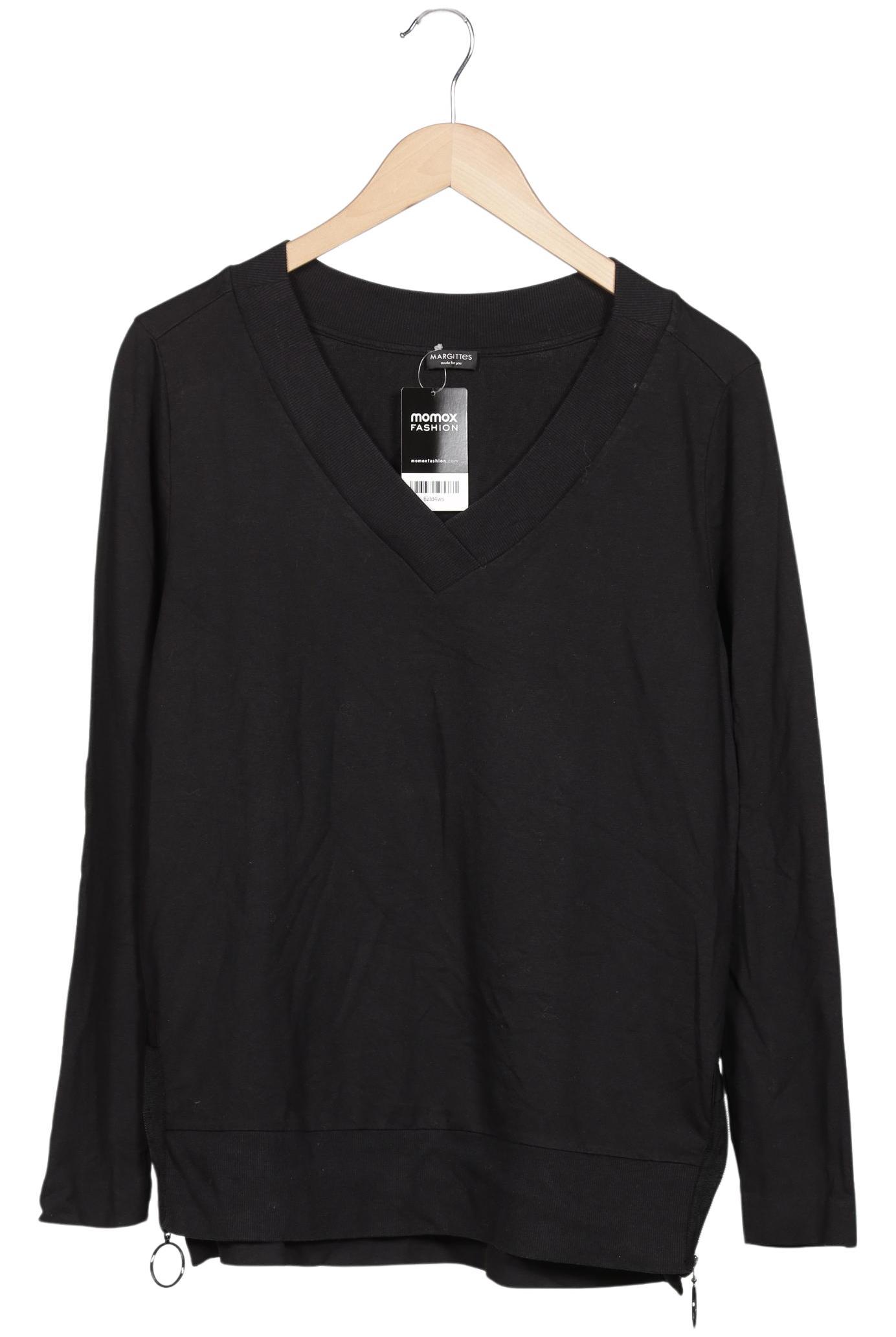 

Margittes Damen Sweatshirt, schwarz, Gr. 38