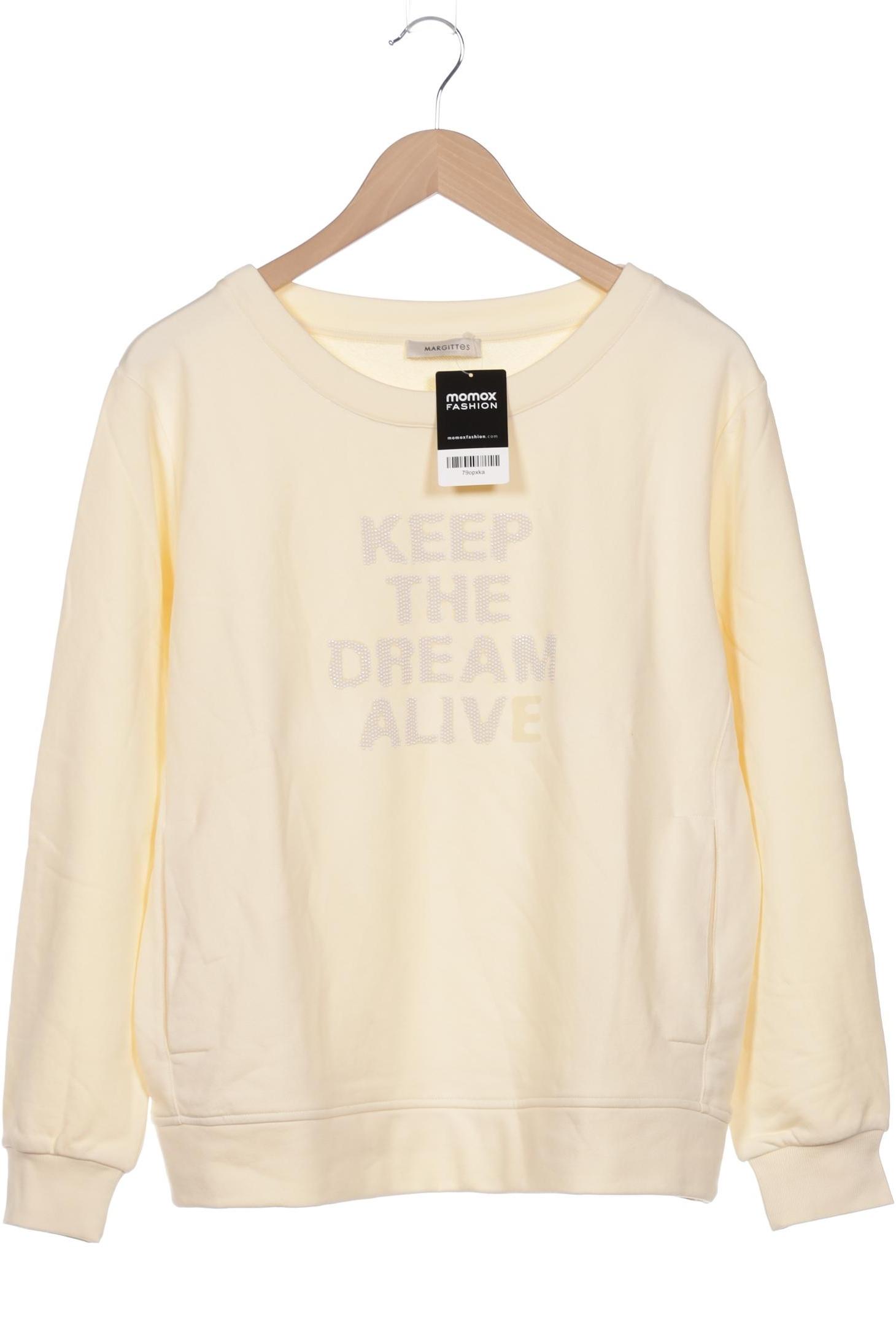 

Margittes Damen Sweatshirt, gelb, Gr. 42