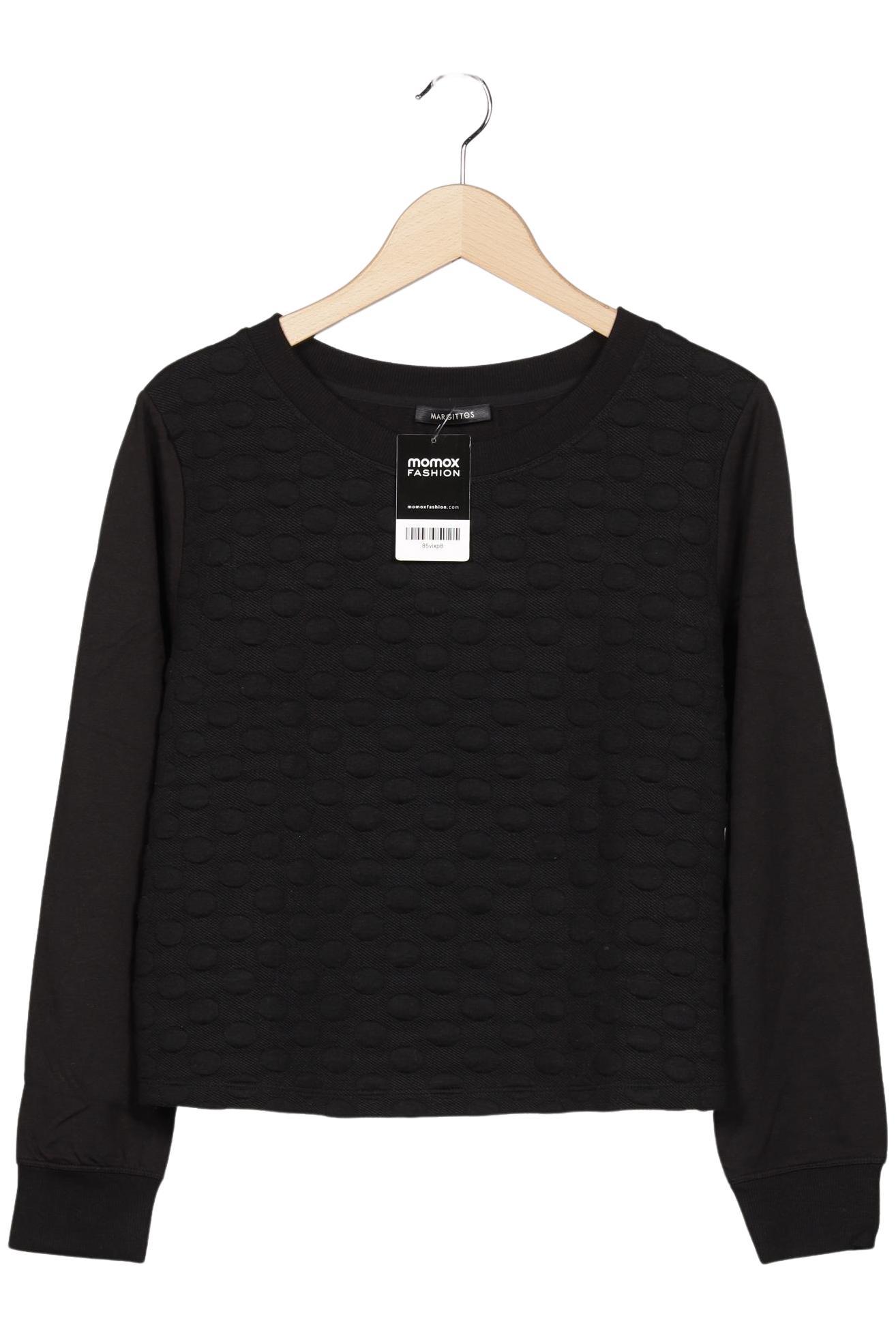 

Margittes Damen Sweatshirt, schwarz, Gr. 38