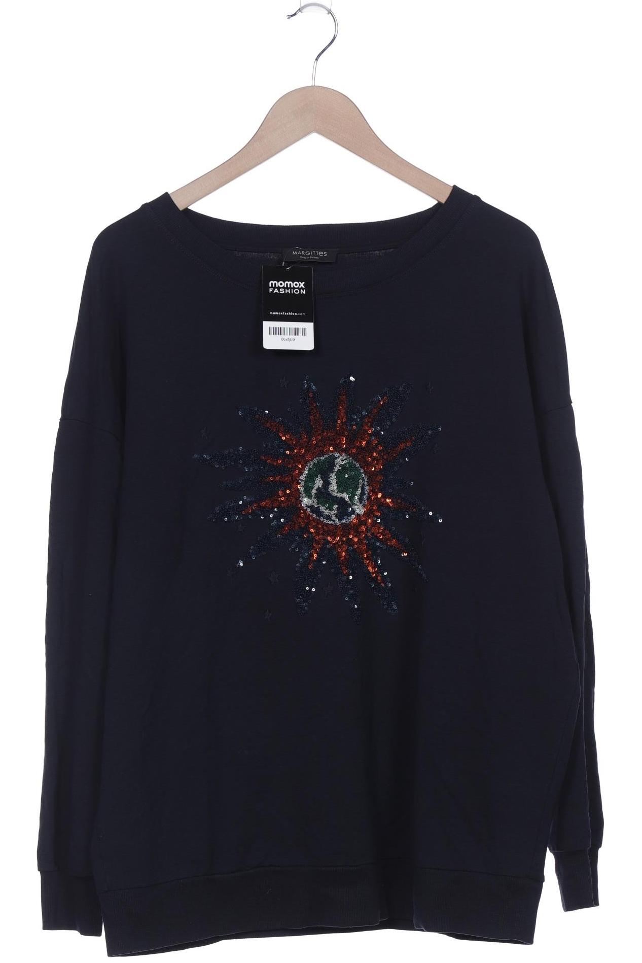 

Margittes Damen Sweatshirt, marineblau, Gr. 40