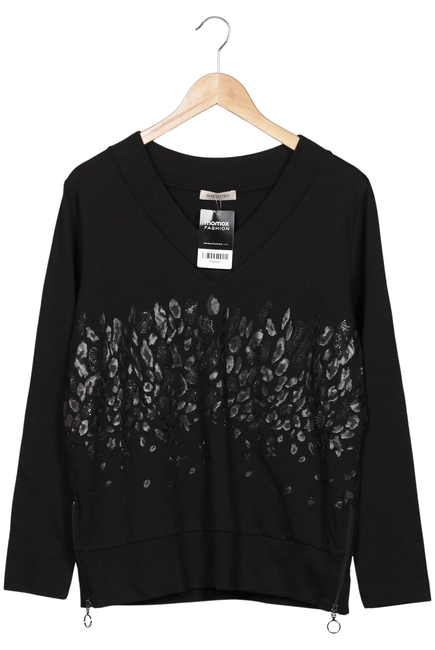 

Margittes Damen Sweatshirt, schwarz, Gr. 36