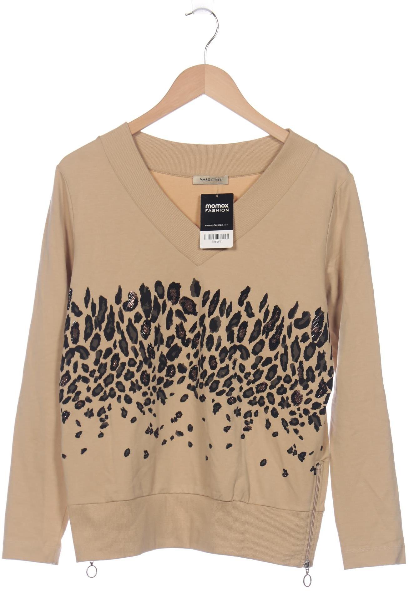 Thumbnail - Margittes Damen Sweatshirt, beige, Gr. 34