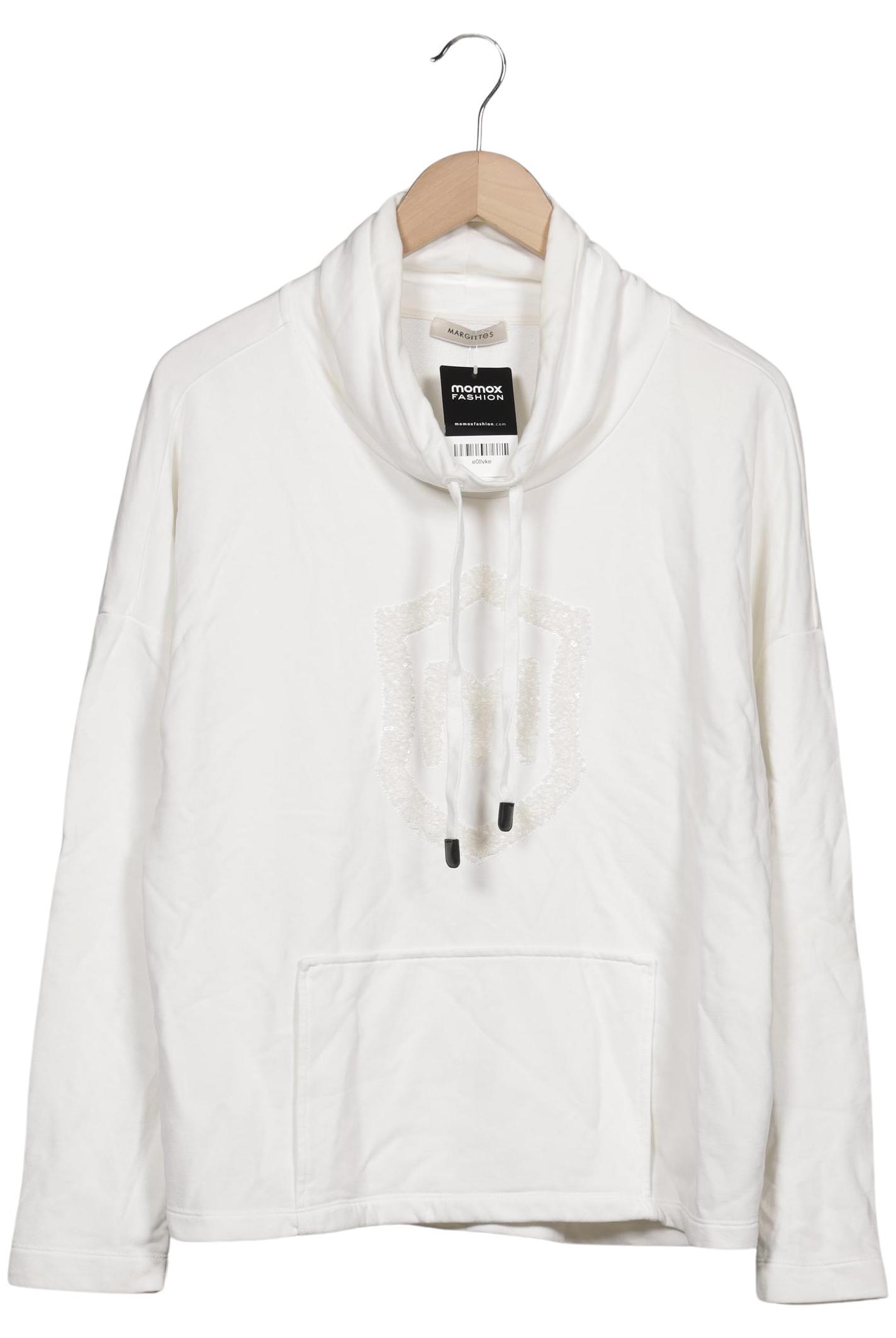 

Margittes Damen Sweatshirt, weiß, Gr. 42
