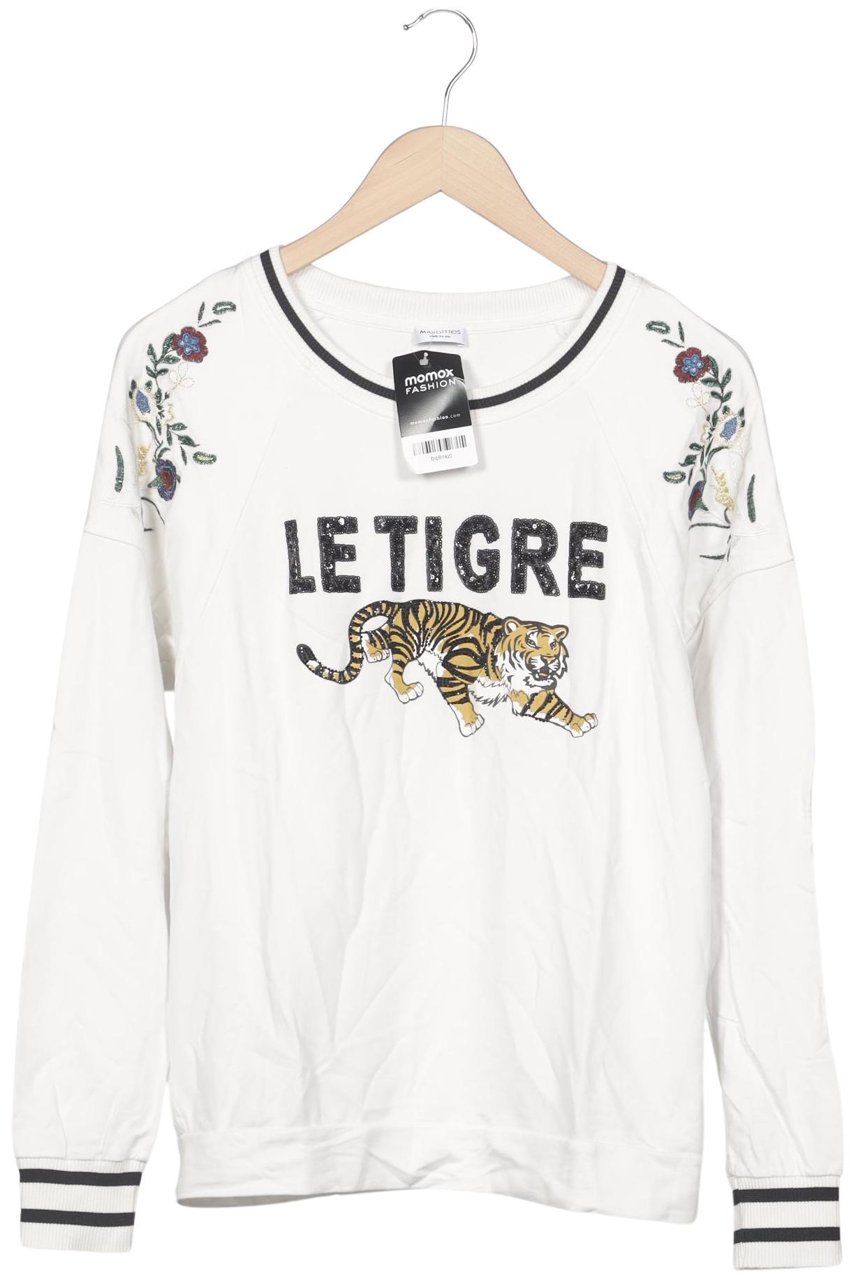 

Margittes Damen Sweatshirt, weiß, Gr. 40