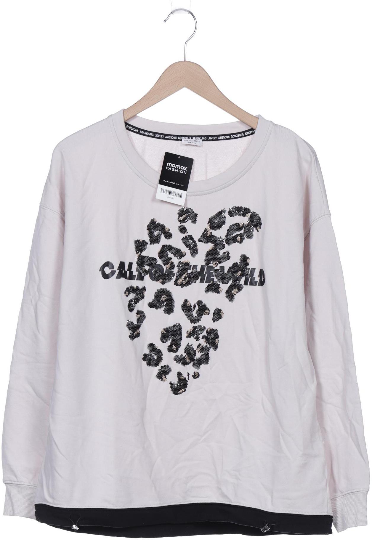 

Margittes Damen Sweatshirt, cremeweiß, Gr. 44