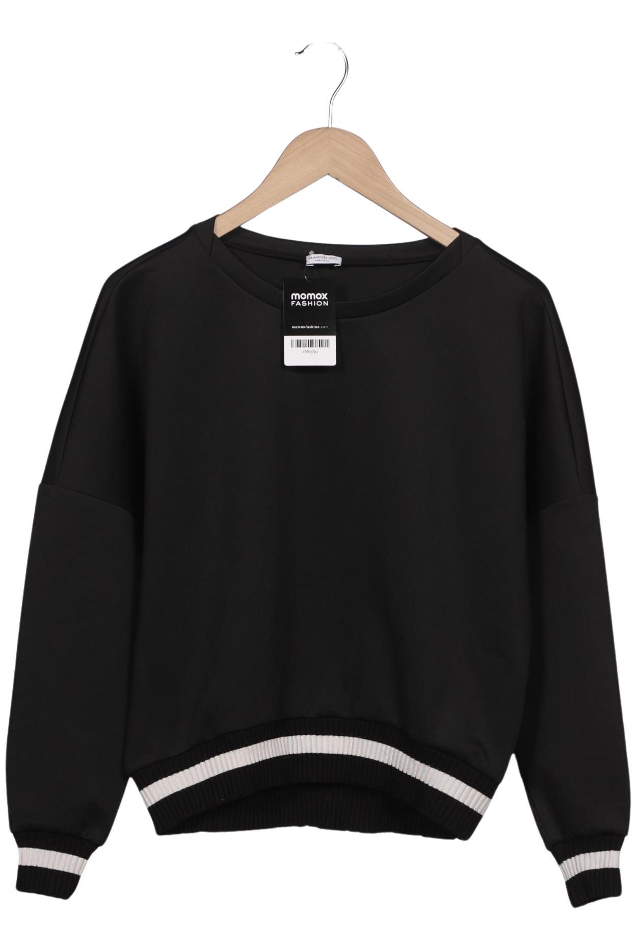 

Margittes Damen Sweatshirt, schwarz, Gr. 38
