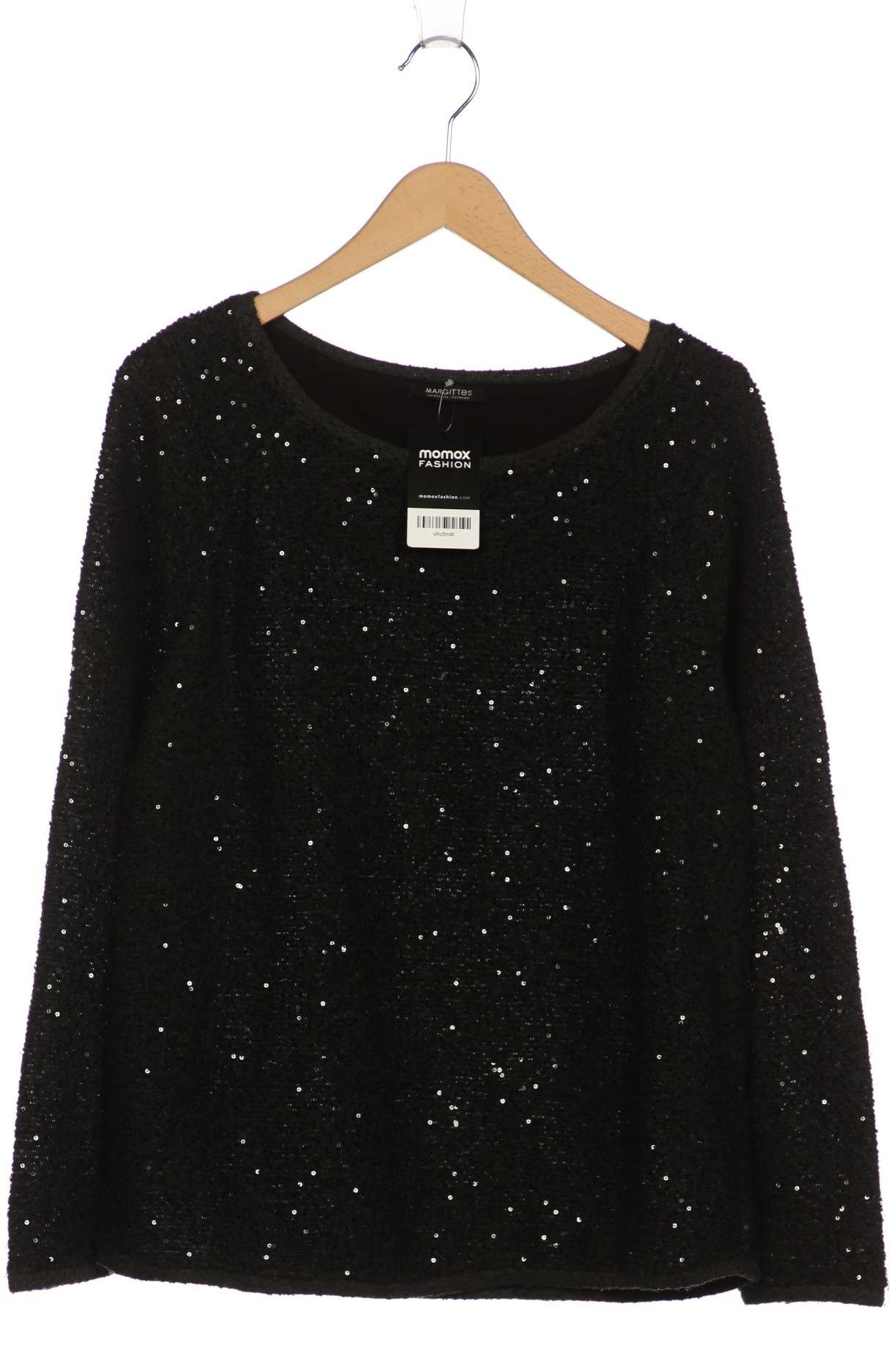 

Margittes Damen Sweatshirt, schwarz, Gr. 42