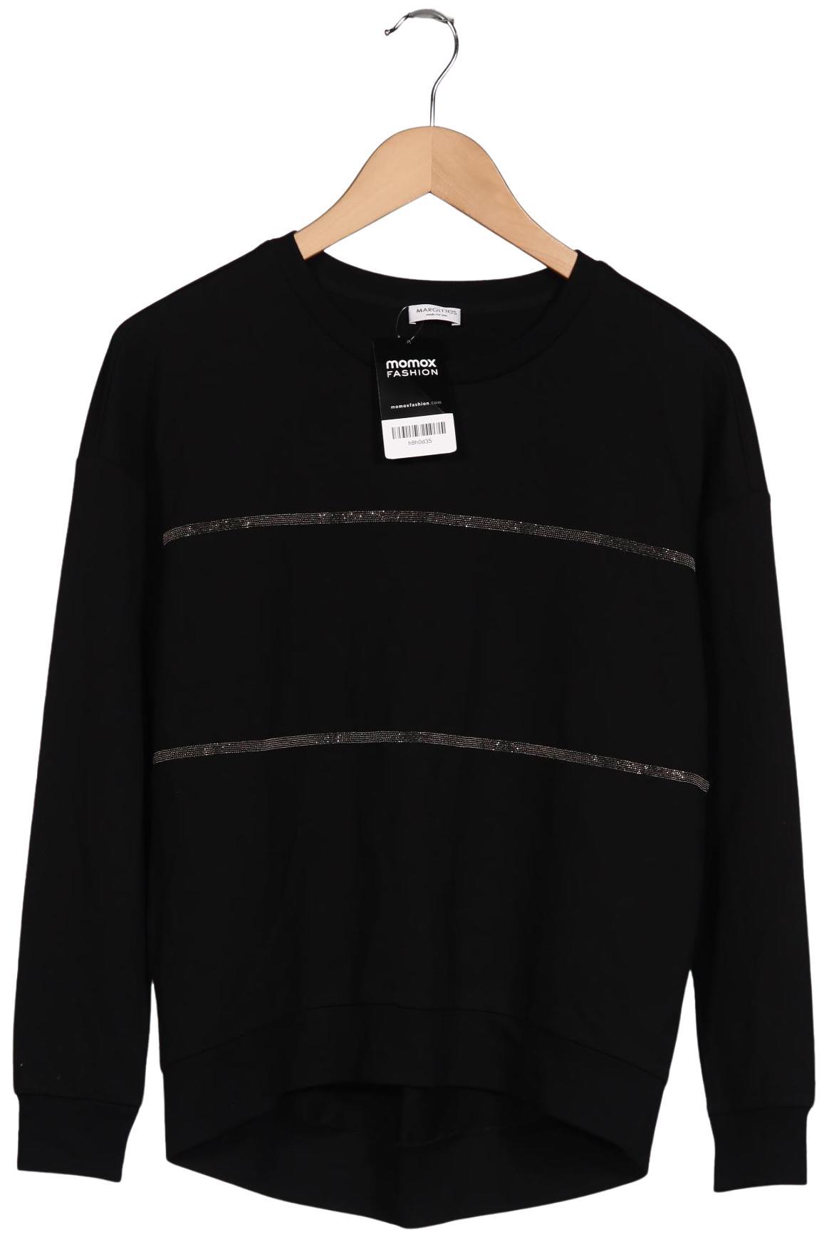 

Margittes Damen Sweatshirt, schwarz, Gr. 34