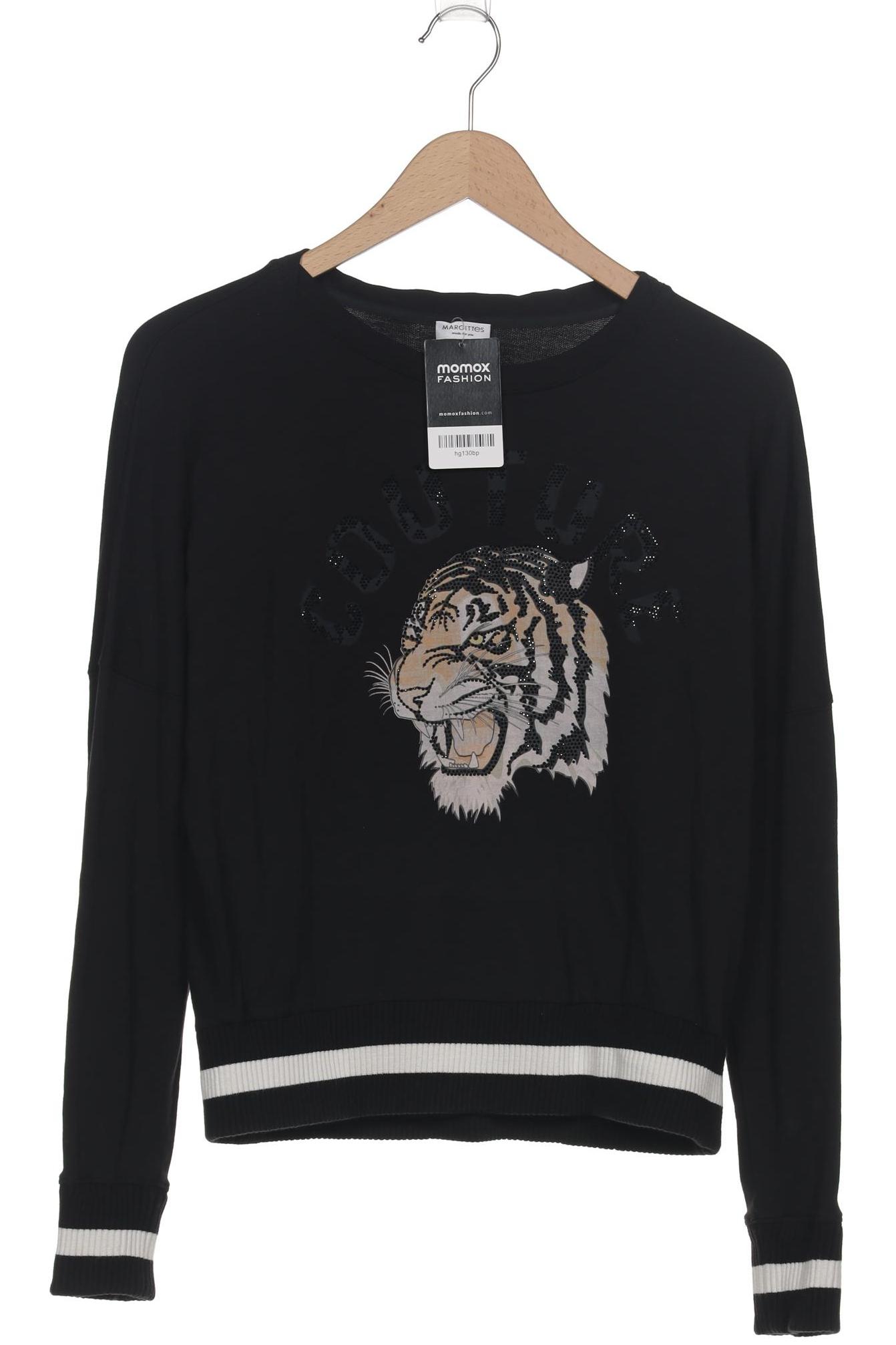 

Margittes Damen Sweatshirt, schwarz, Gr. 38