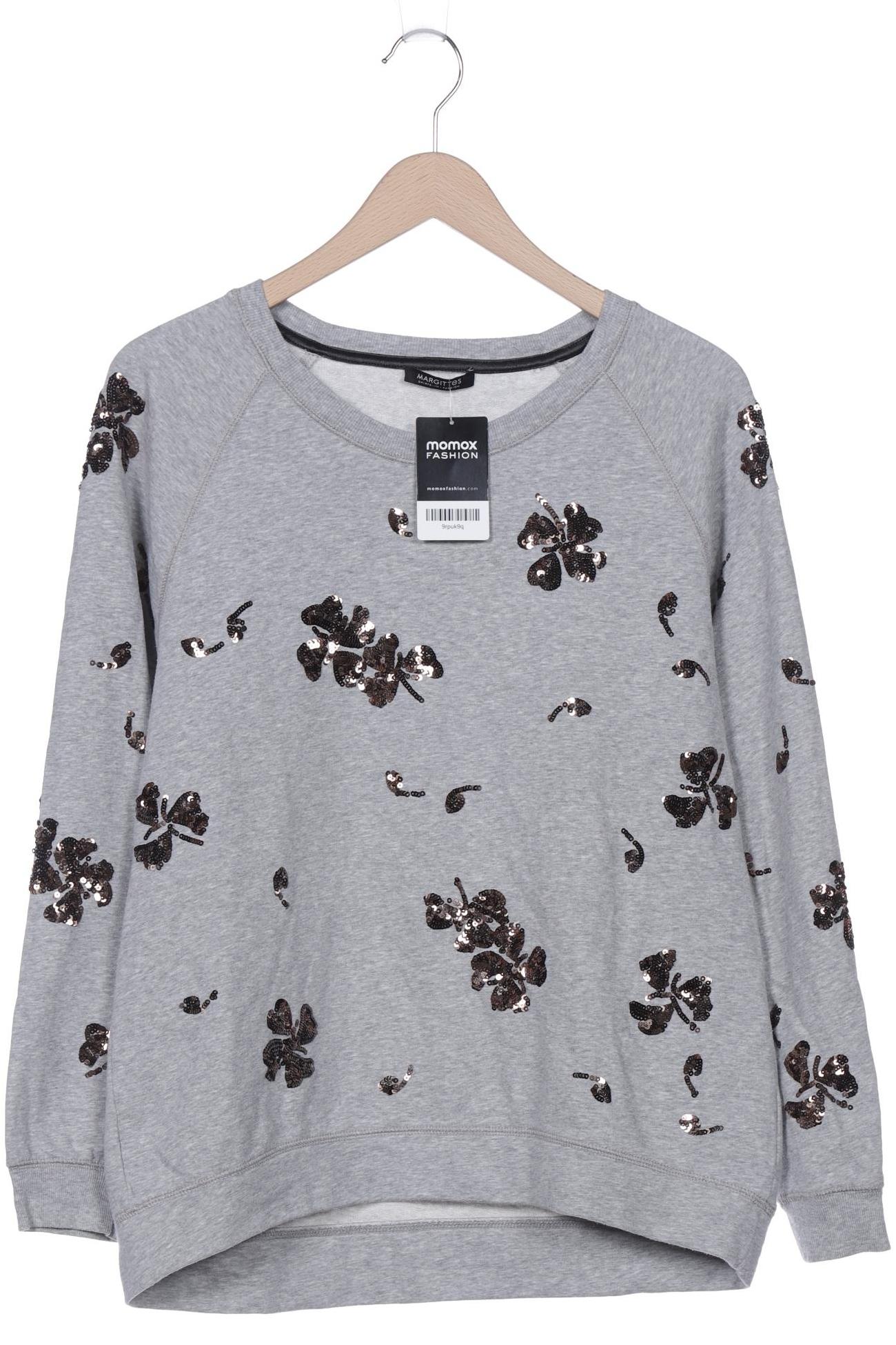 

Margittes Damen Sweatshirt, grau, Gr. 40