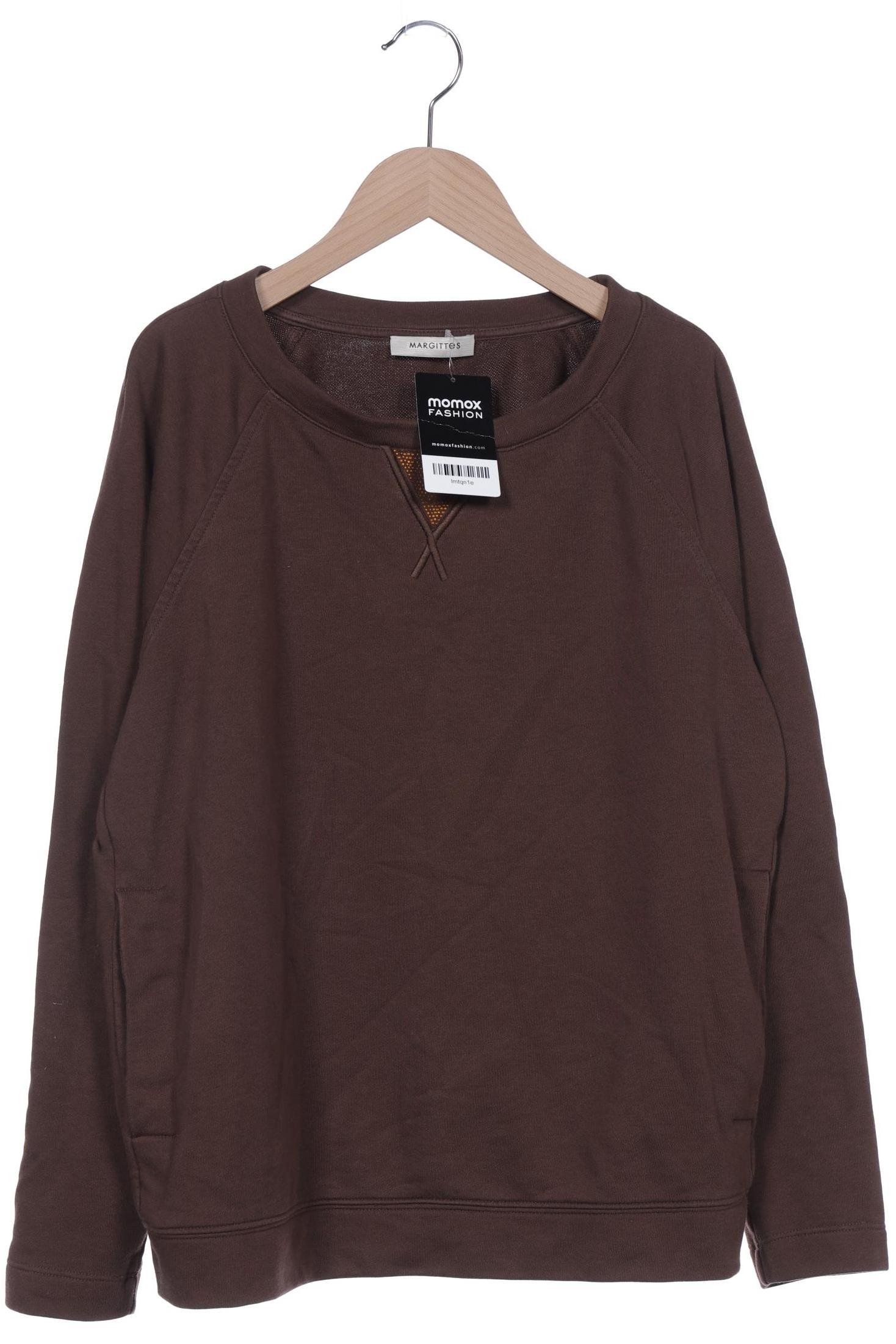 

Margittes Damen Sweatshirt, braun, Gr. 42
