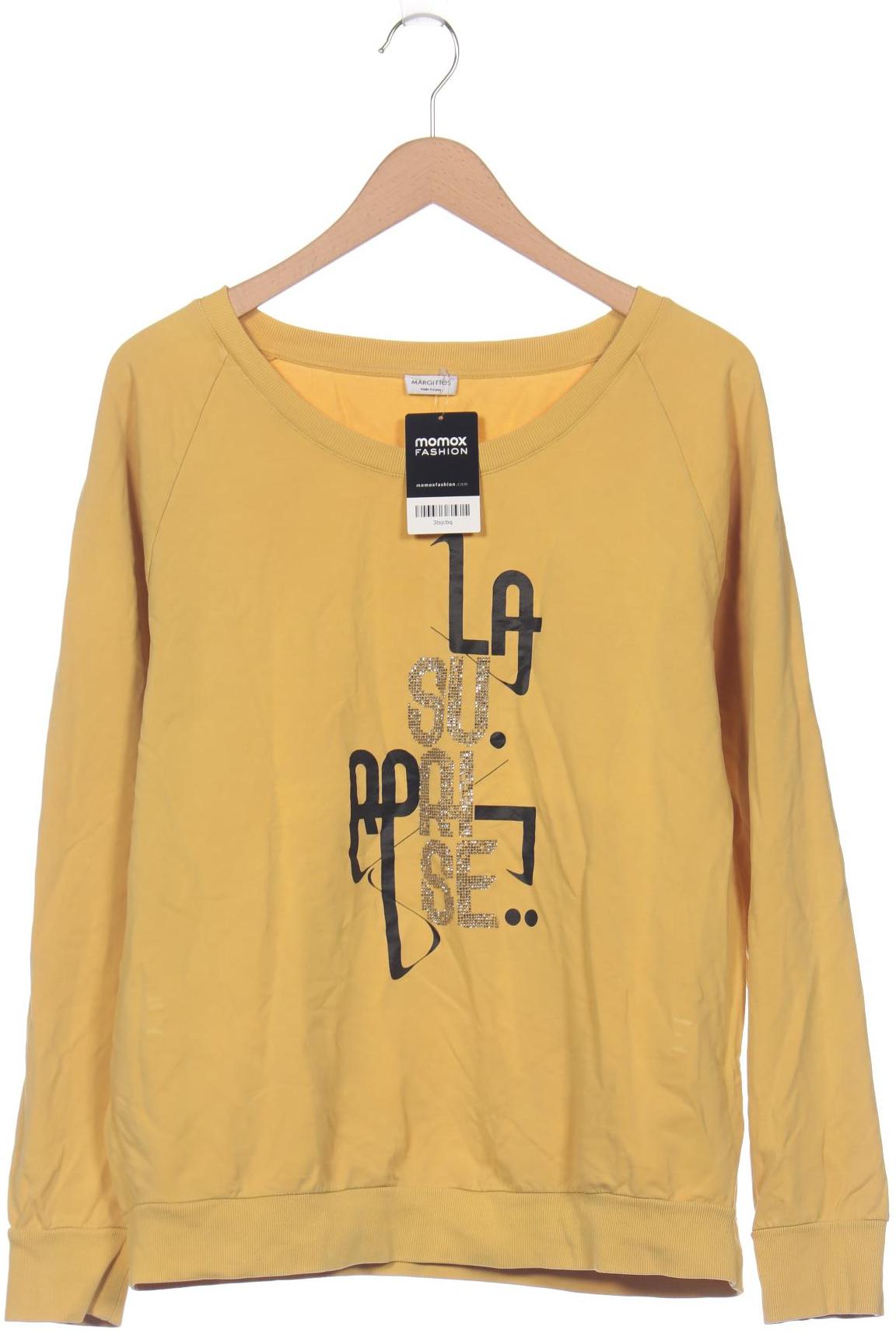 

Margittes Damen Sweatshirt, gelb, Gr. 46