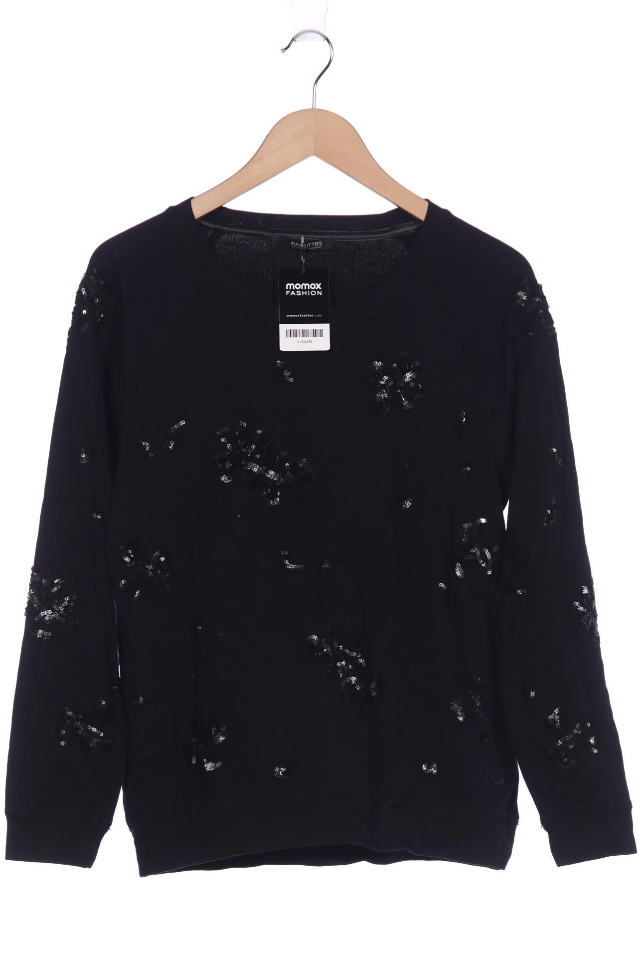 

Margittes Damen Sweatshirt, schwarz, Gr. 34