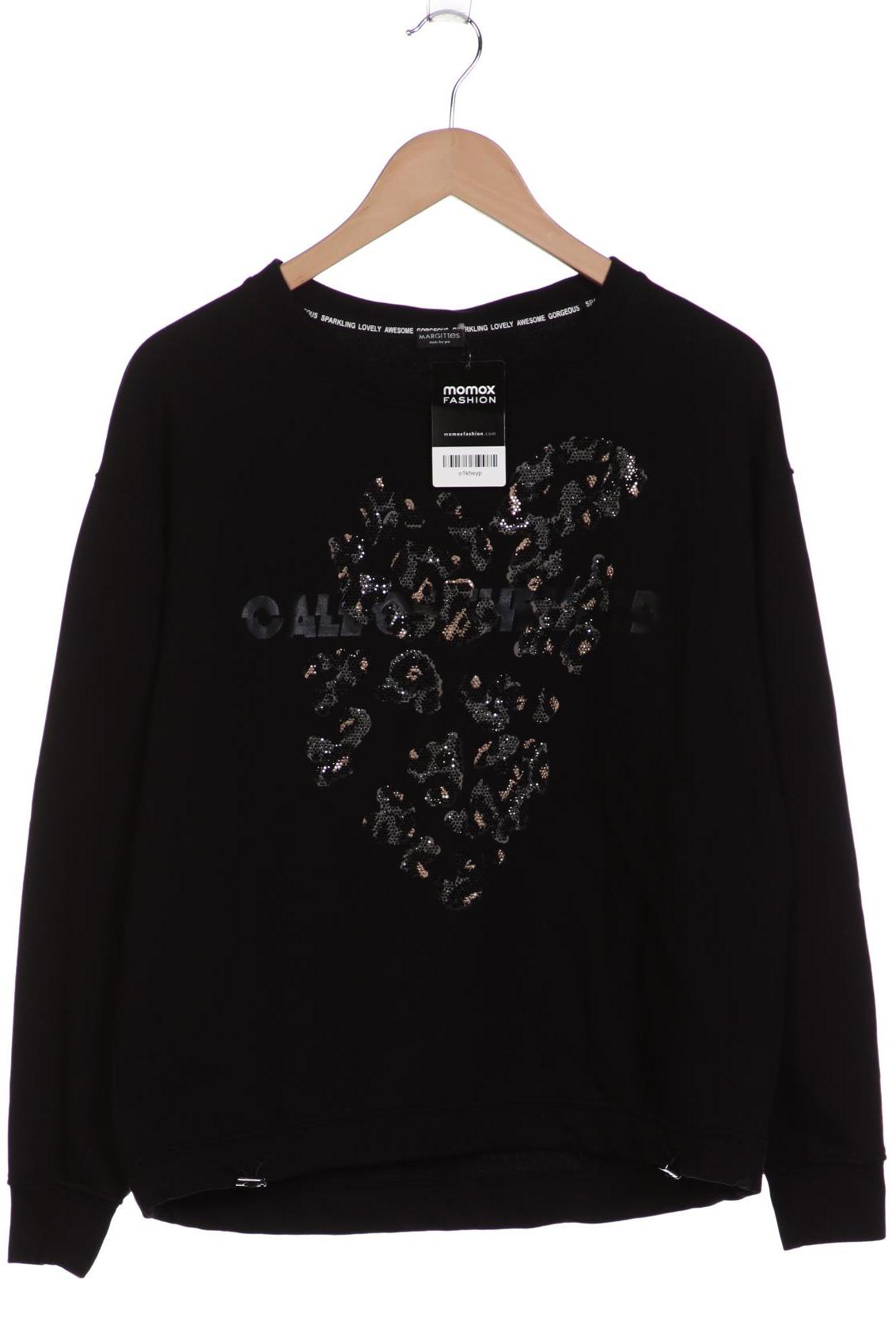

Margittes Damen Sweatshirt, schwarz, Gr. 38