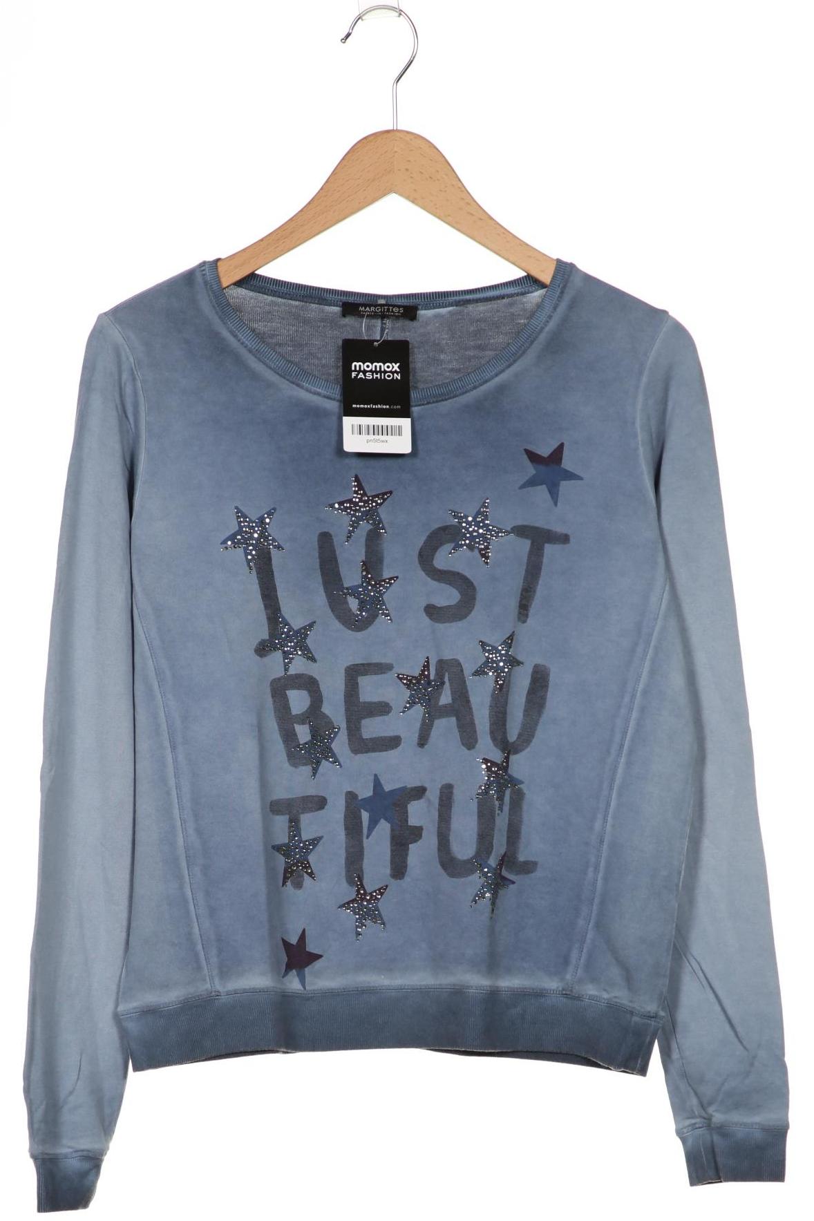 

Margittes Damen Sweatshirt, blau, Gr. 36