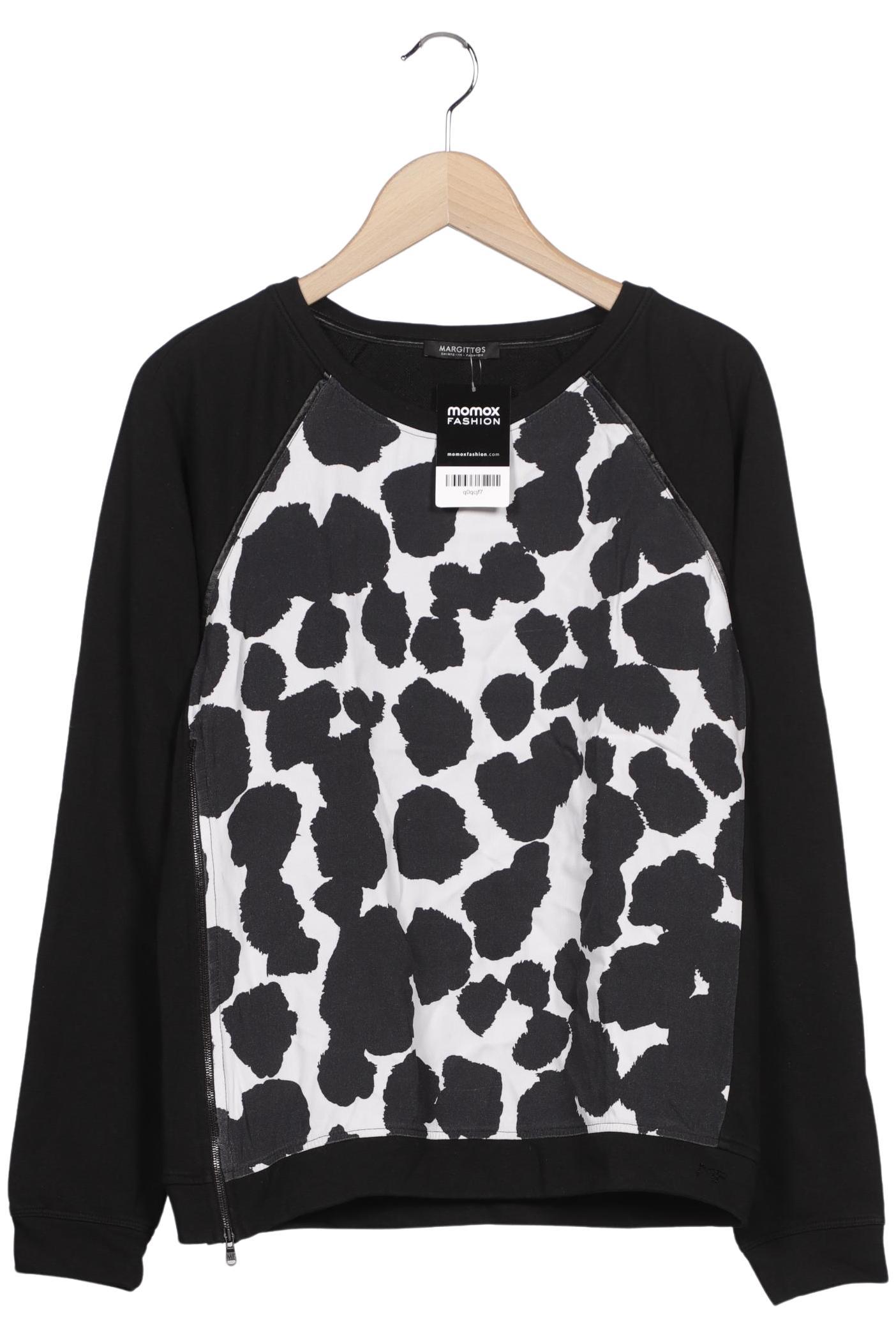 

Margittes Damen Sweatshirt, schwarz, Gr. 38