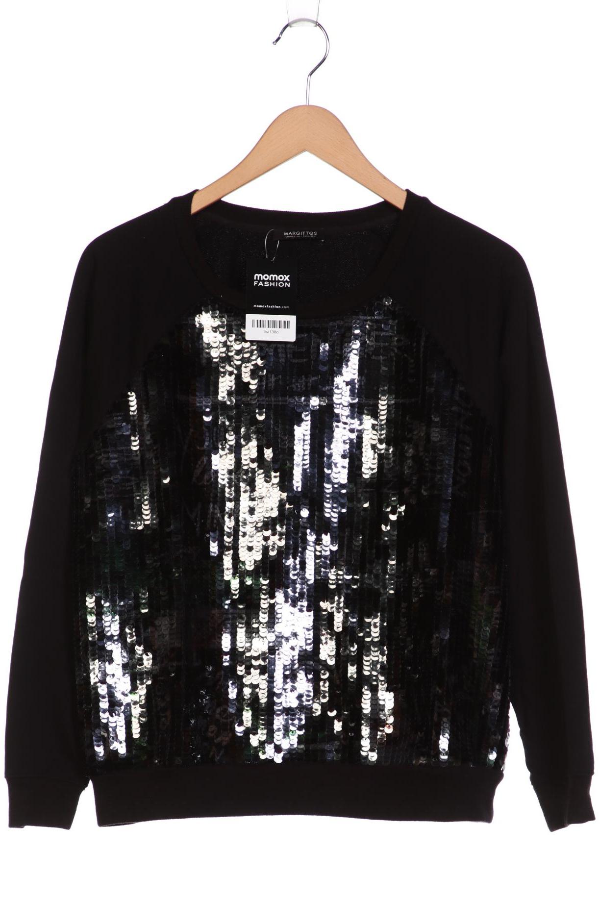 

Margittes Damen Sweatshirt, schwarz, Gr. 38