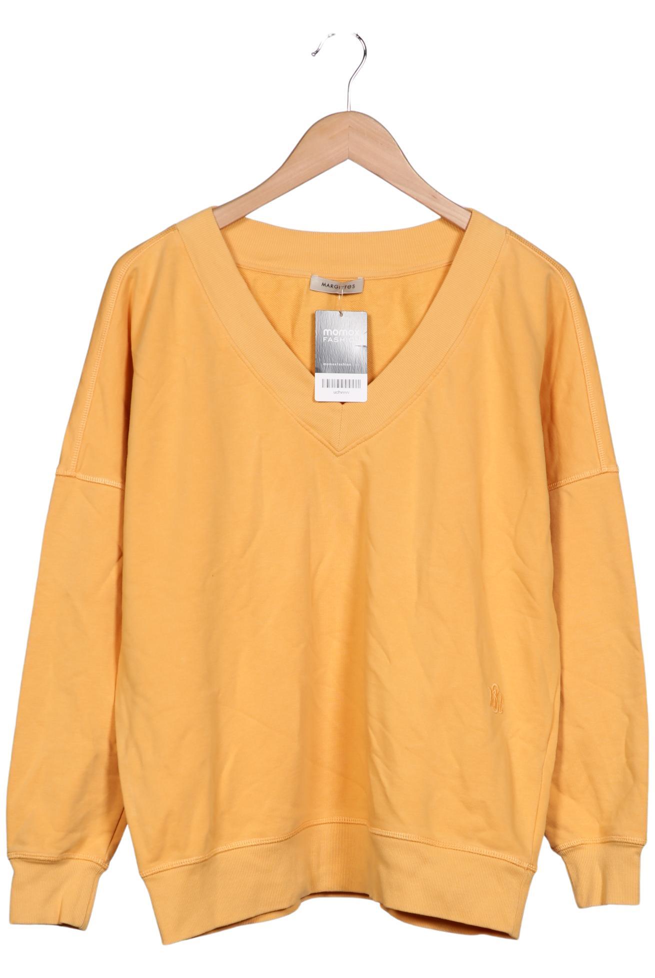 

Margittes Damen Sweatshirt, gelb, Gr. 38