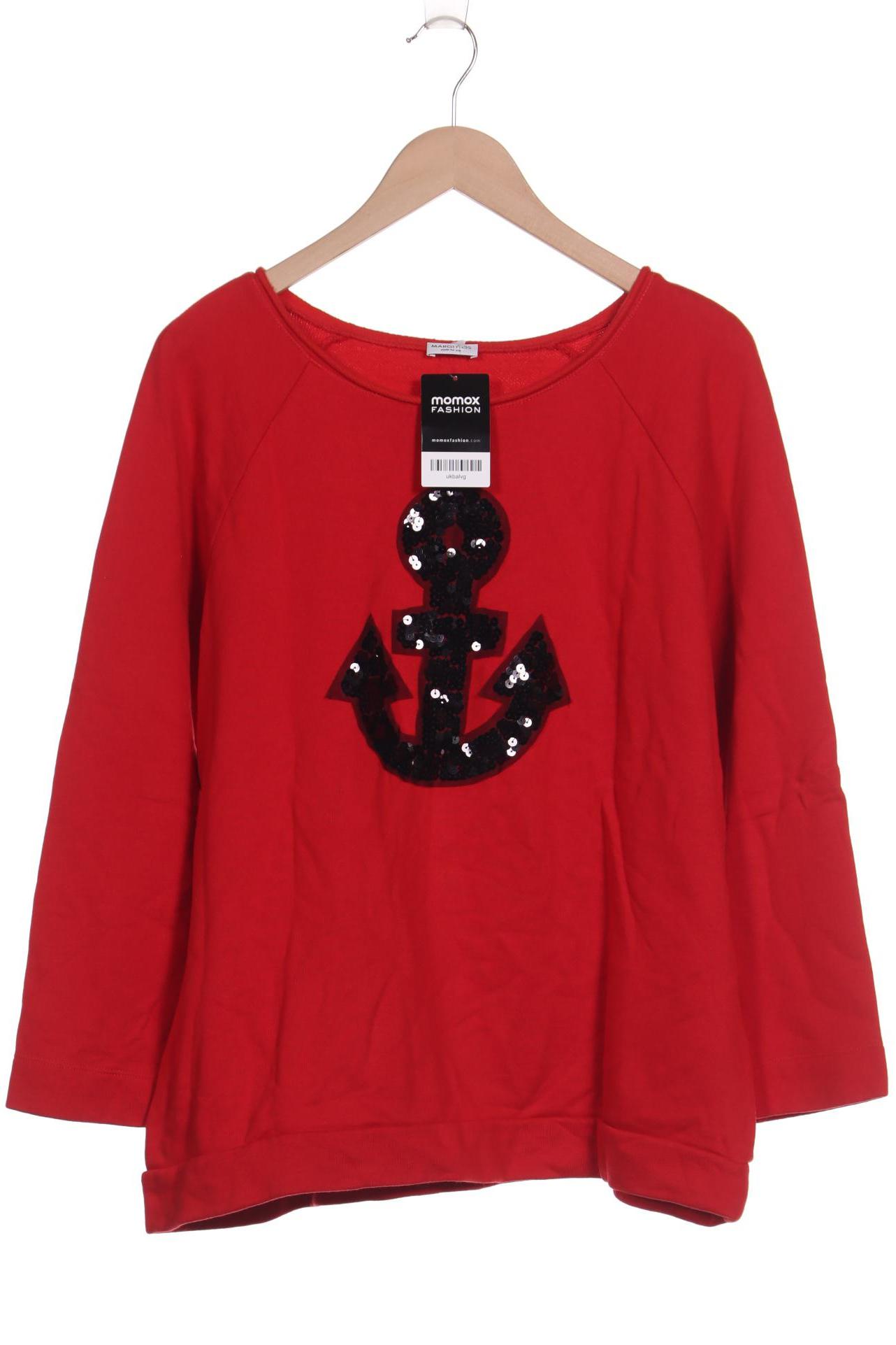 

Margittes Damen Sweatshirt, rot, Gr. 42