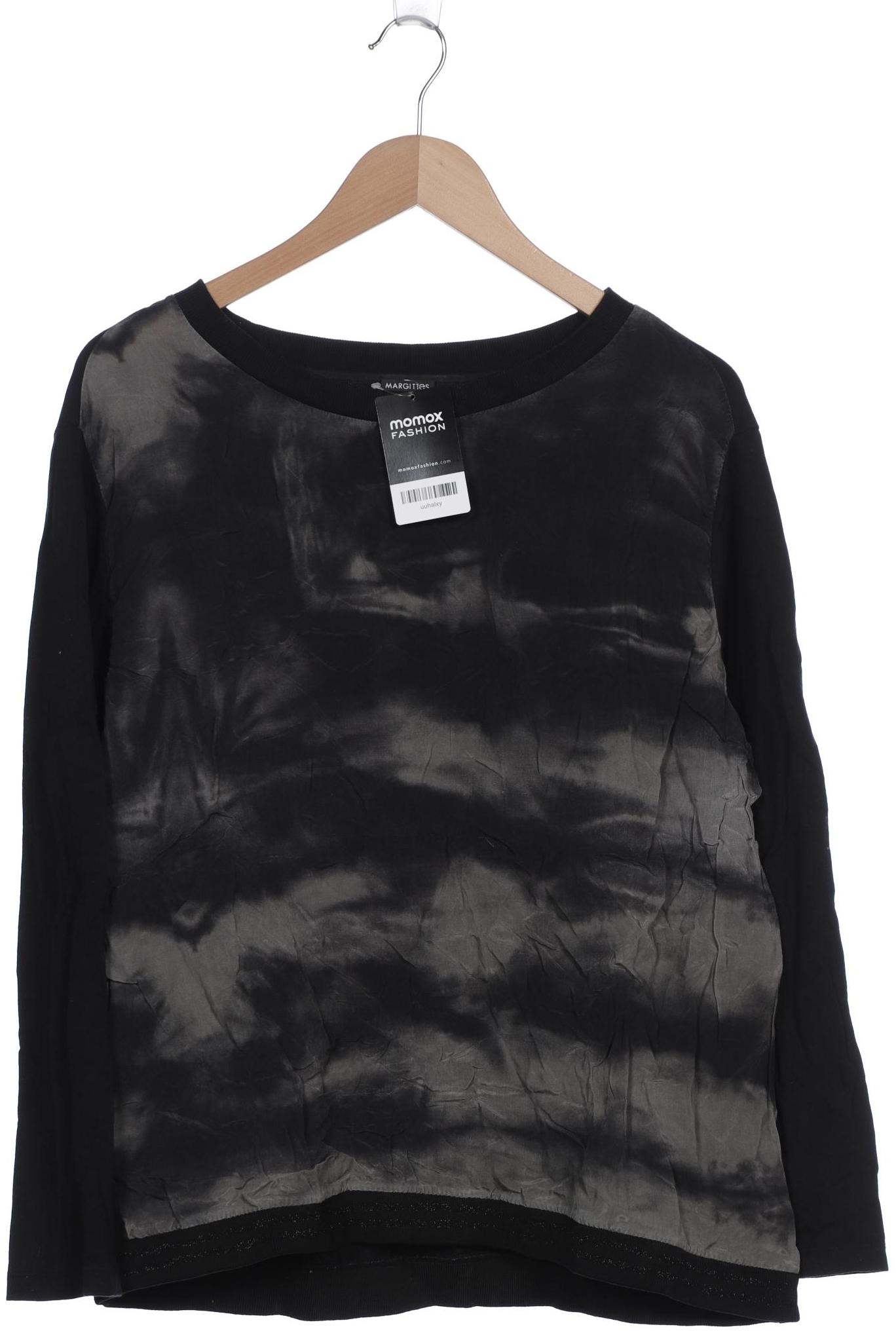 

Margittes Damen Sweatshirt, schwarz, Gr. 42