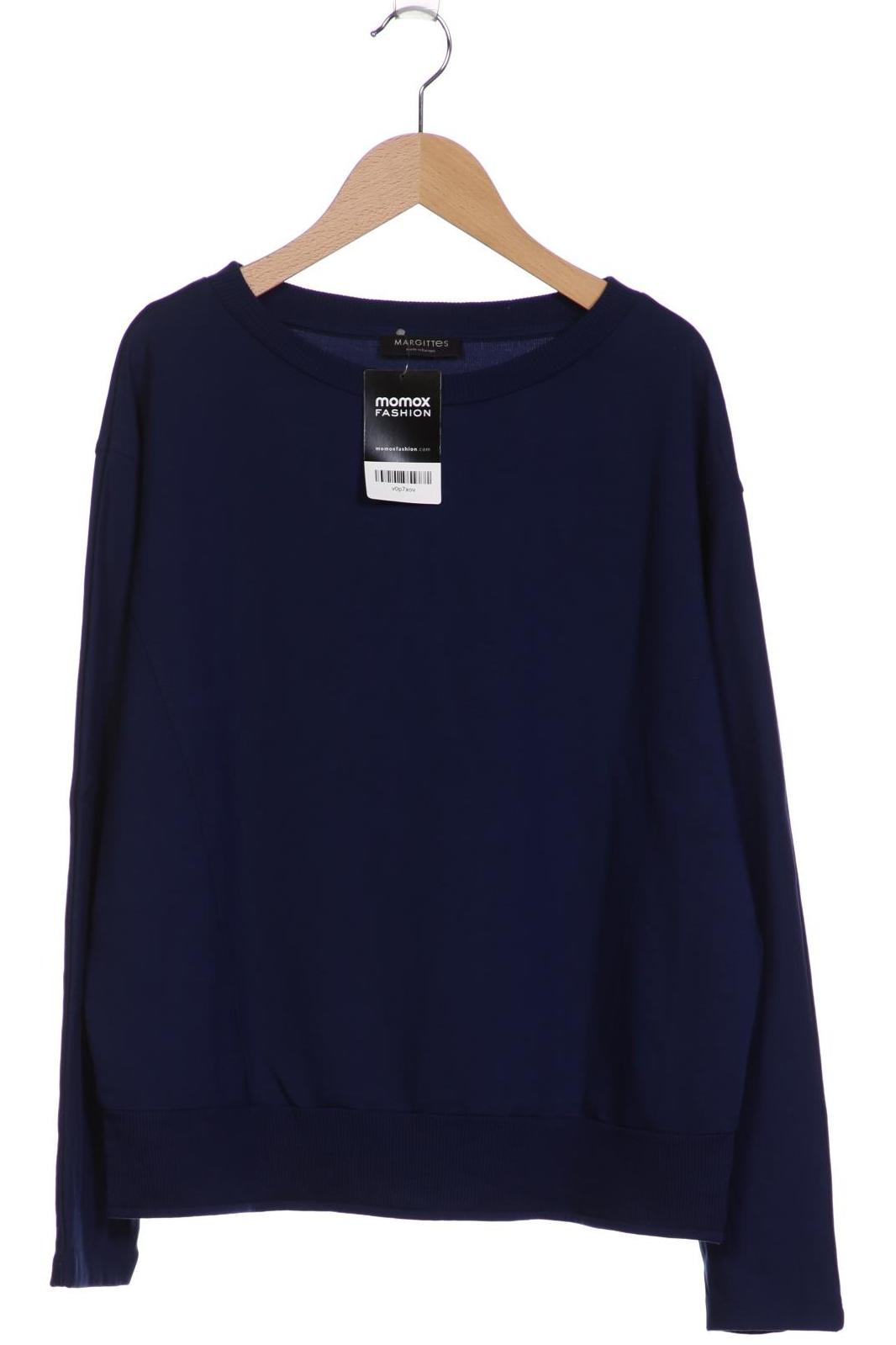 

Margittes Damen Sweatshirt, marineblau, Gr. 40