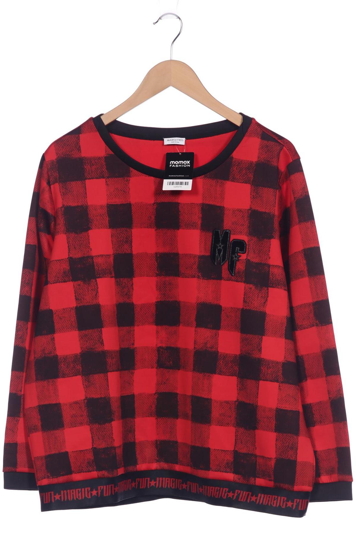 

Margittes Damen Sweatshirt, rot, Gr. 44