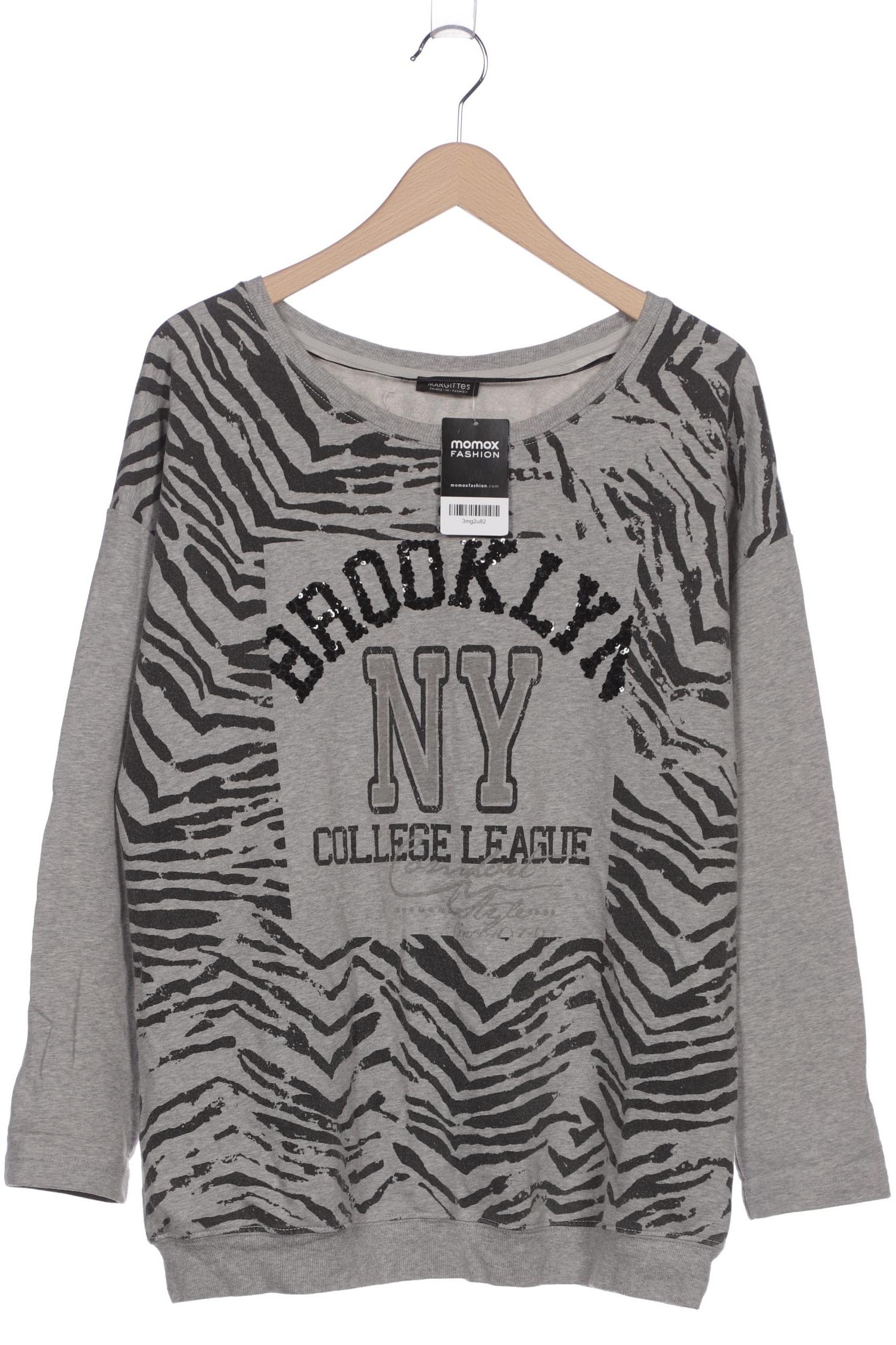 

Margittes Damen Sweatshirt, grau, Gr. 44