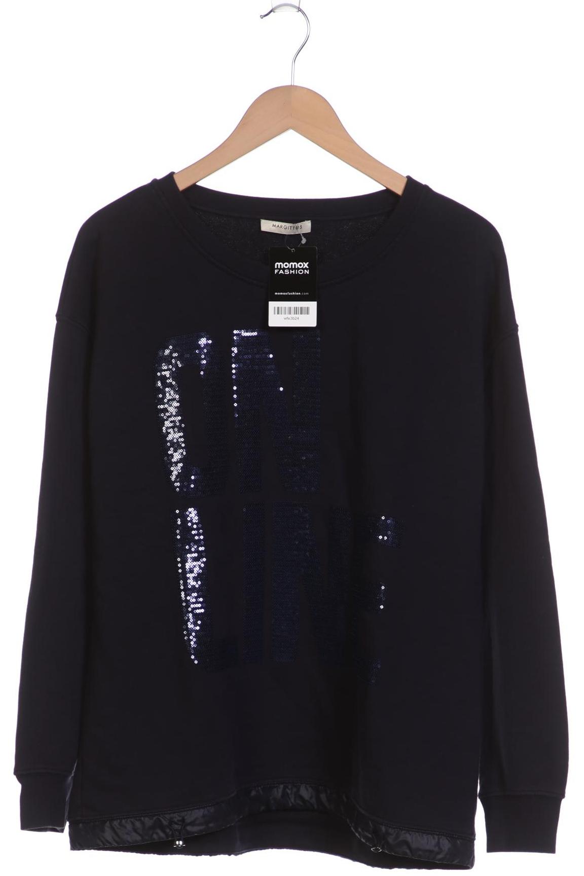 

Margittes Damen Sweatshirt, marineblau, Gr. 48