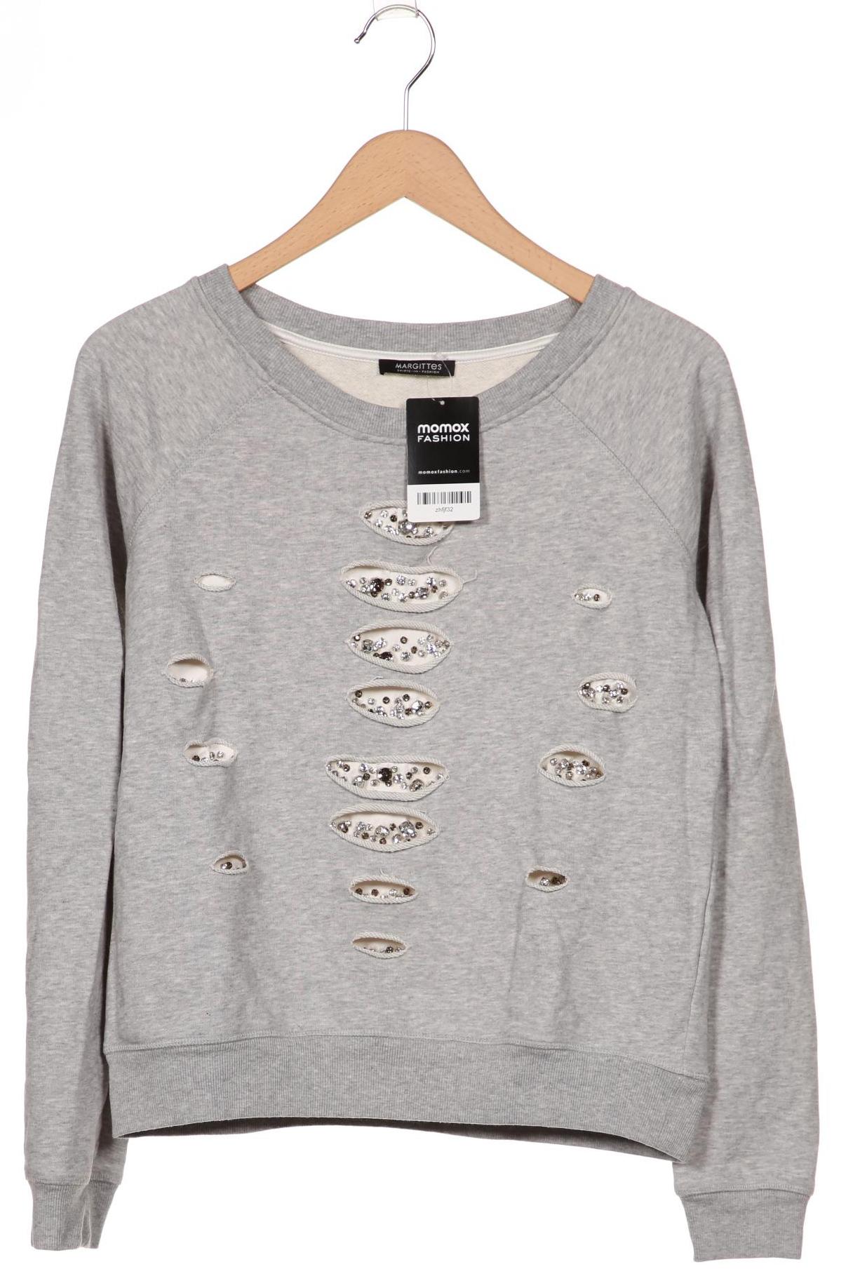 

Margittes Damen Sweatshirt, grau, Gr. 38