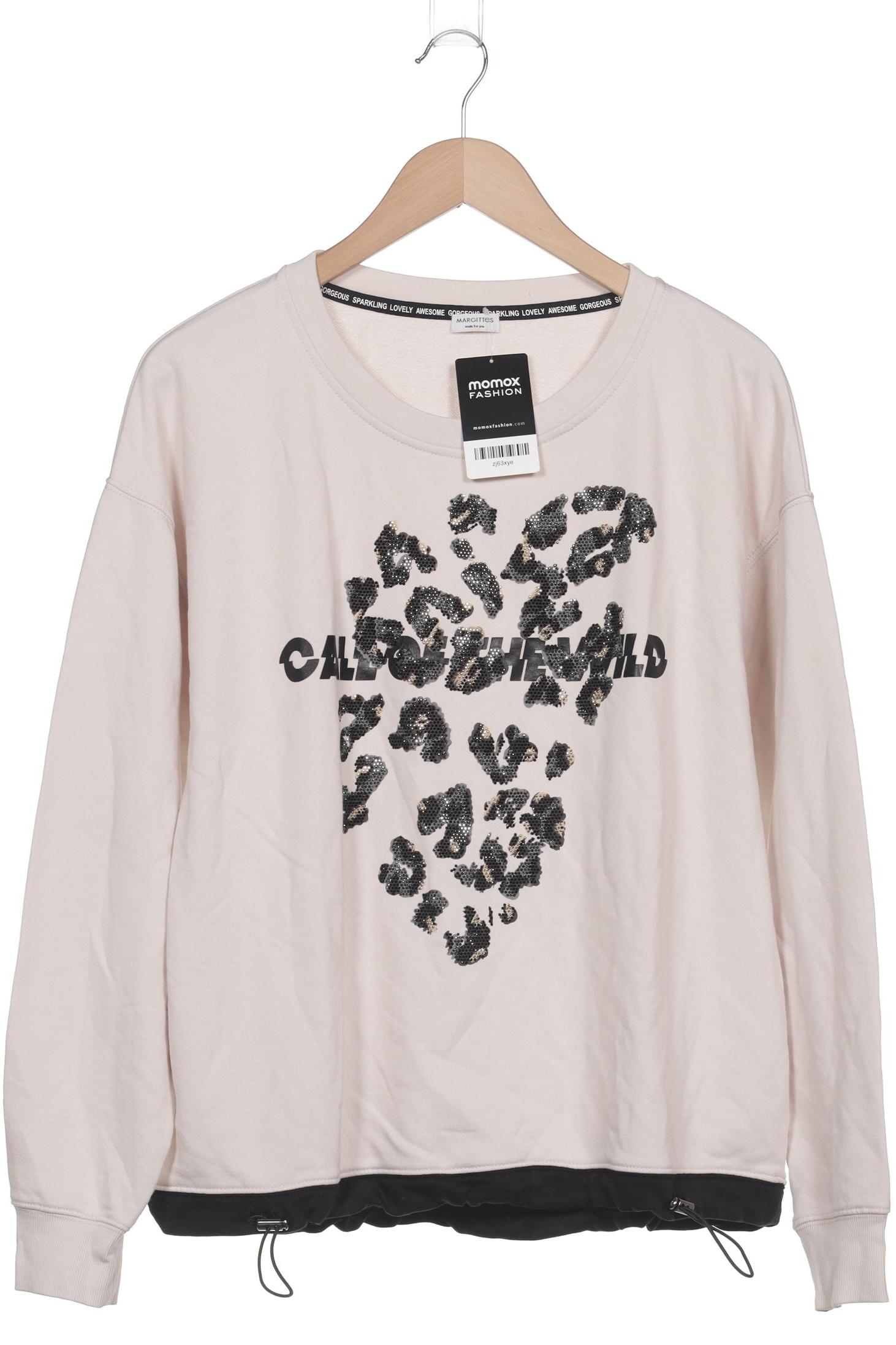 

Margittes Damen Sweatshirt, beige, Gr. 40