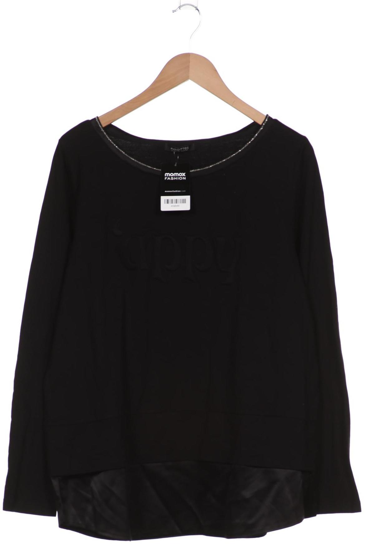 

MARGITTES Damen Sweatshirt, schwarz