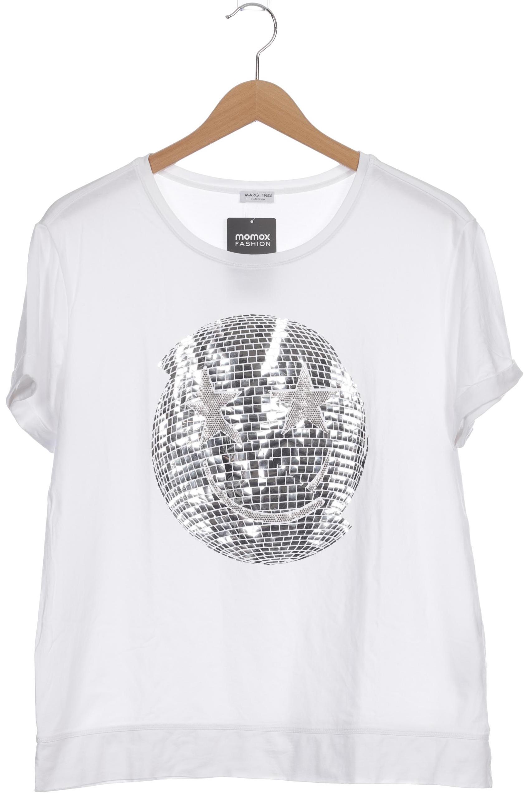 

Margittes Damen T-Shirt, weiß, Gr. 38