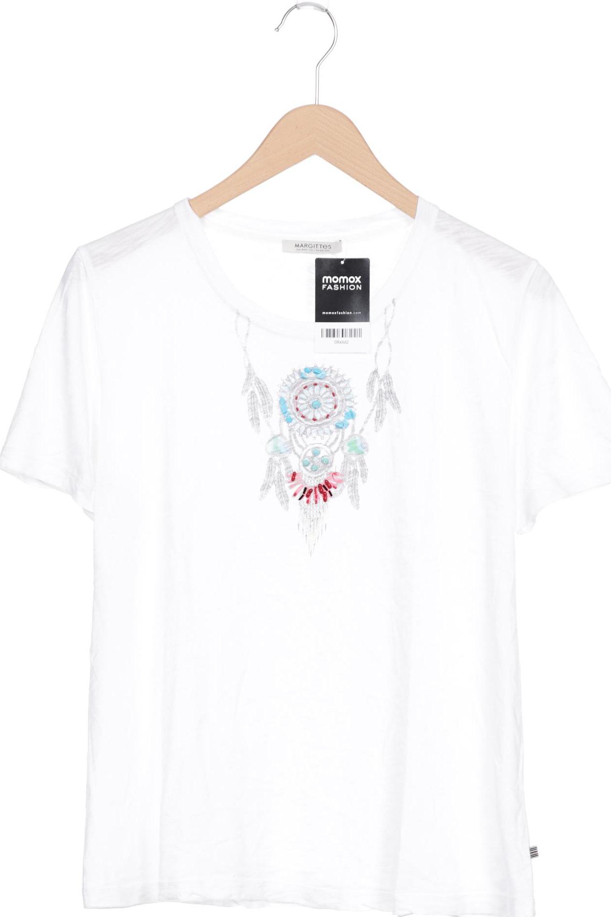 

MARGITTES Damen T-Shirt, weiß