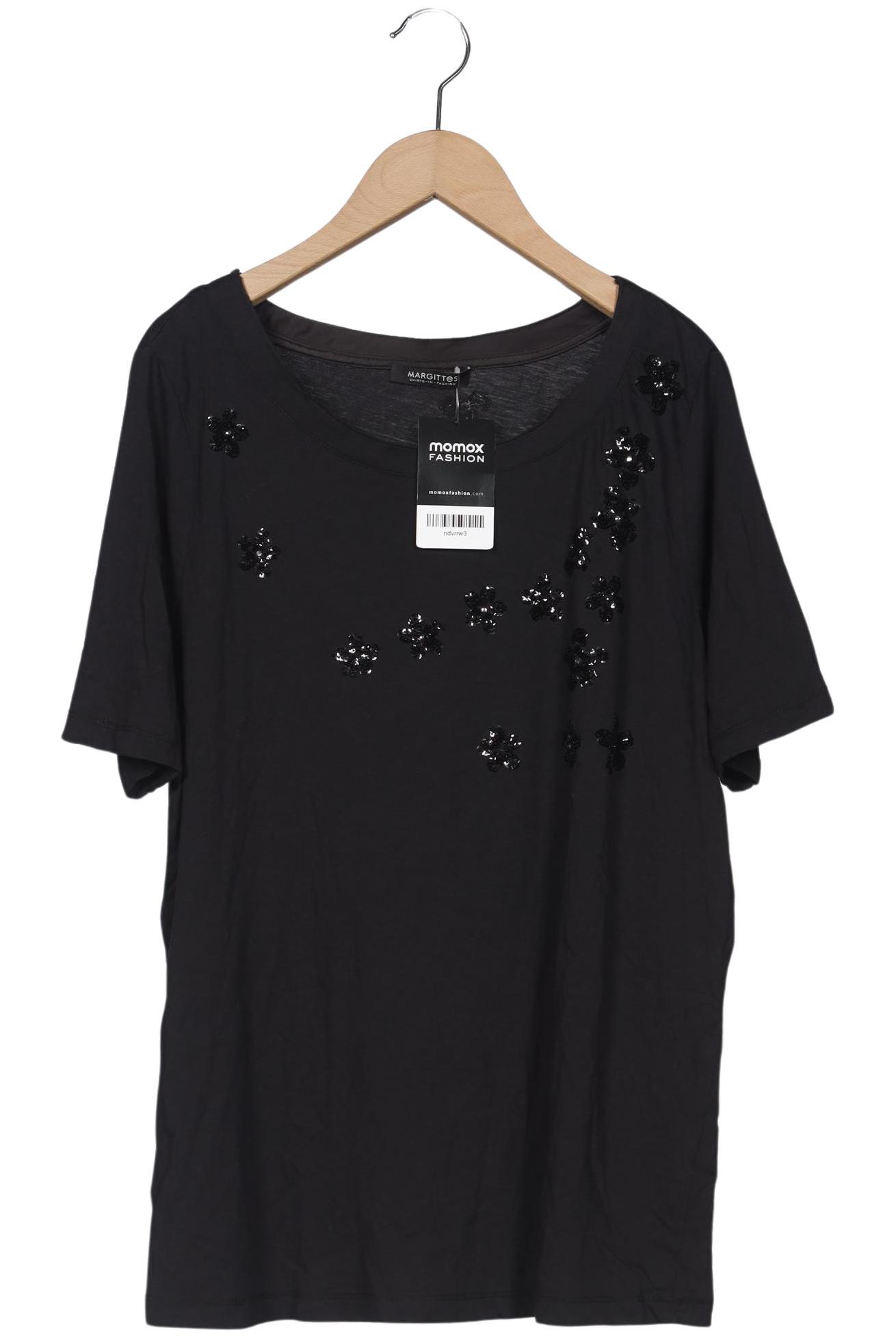 

Margittes Damen T-Shirt, schwarz, Gr. 46