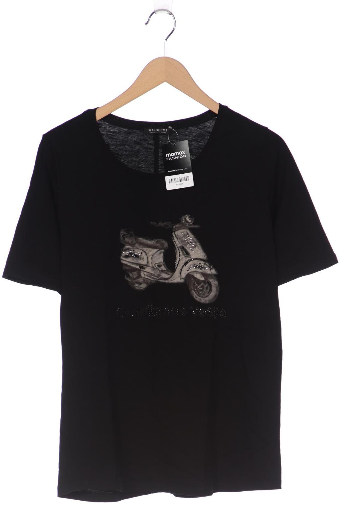 

Margittes Damen T-Shirt, schwarz, Gr. 38